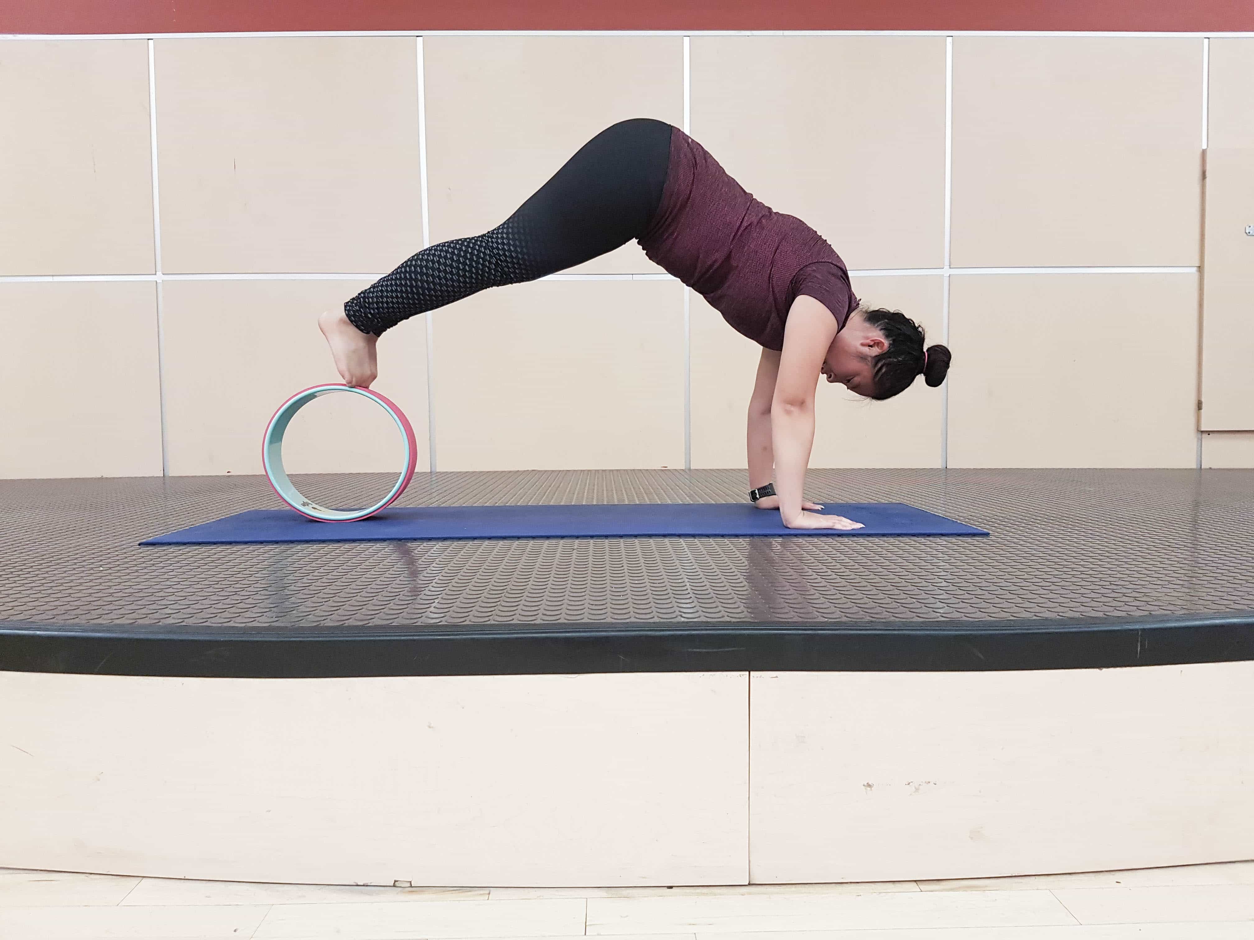 Core Strengthening with a Yoga Wheel ft YogDev - Carmy - Run Eat Travel