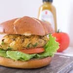 Chickpea and Brown Rice Burger