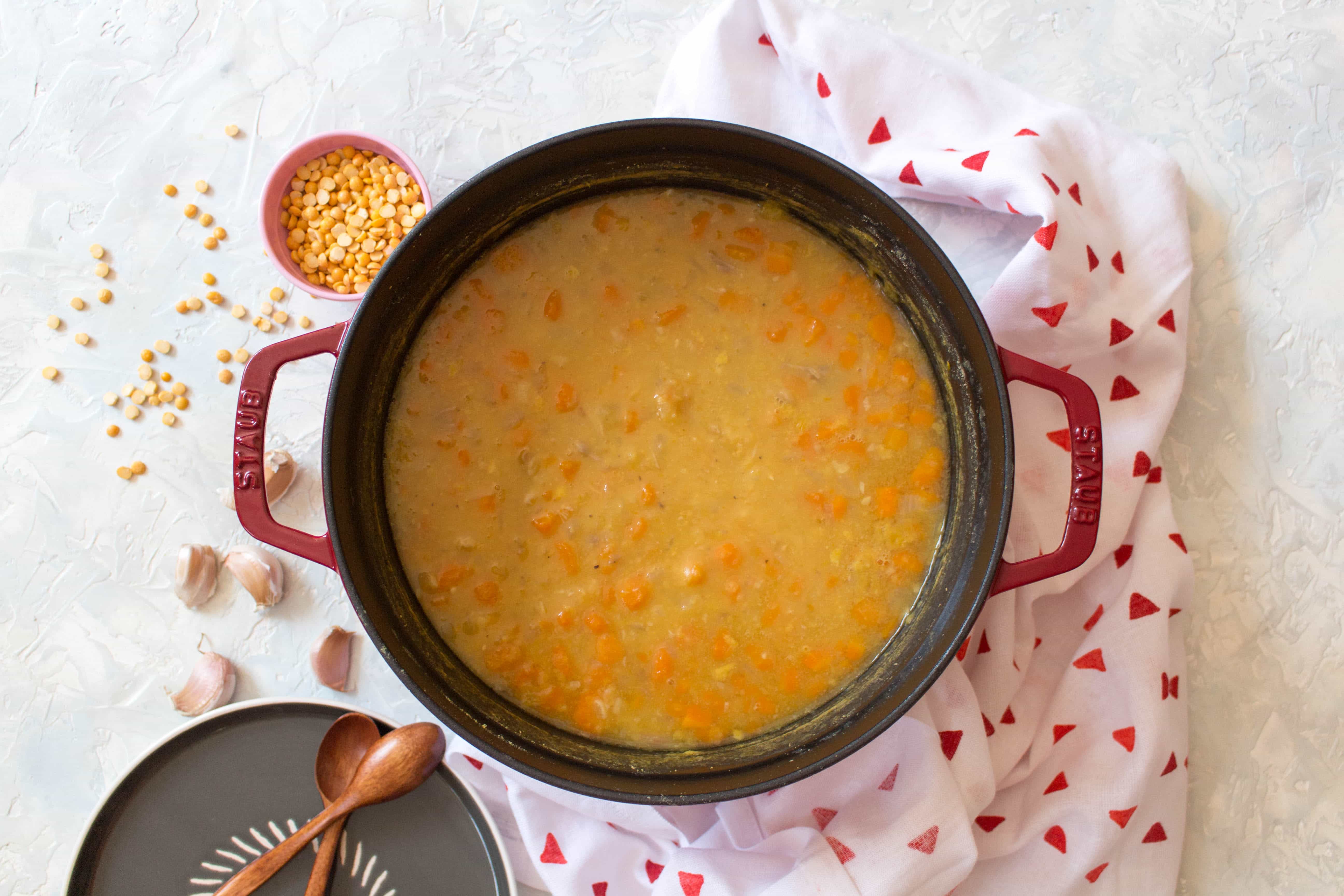 Quebec-Style Yellow Split Pea Soup - Seasons and Suppers