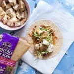 This Spicy Peanut Chicken Wrap is the perfect meal prep - it's simple, healthy and delicious and made under 30 minutes!