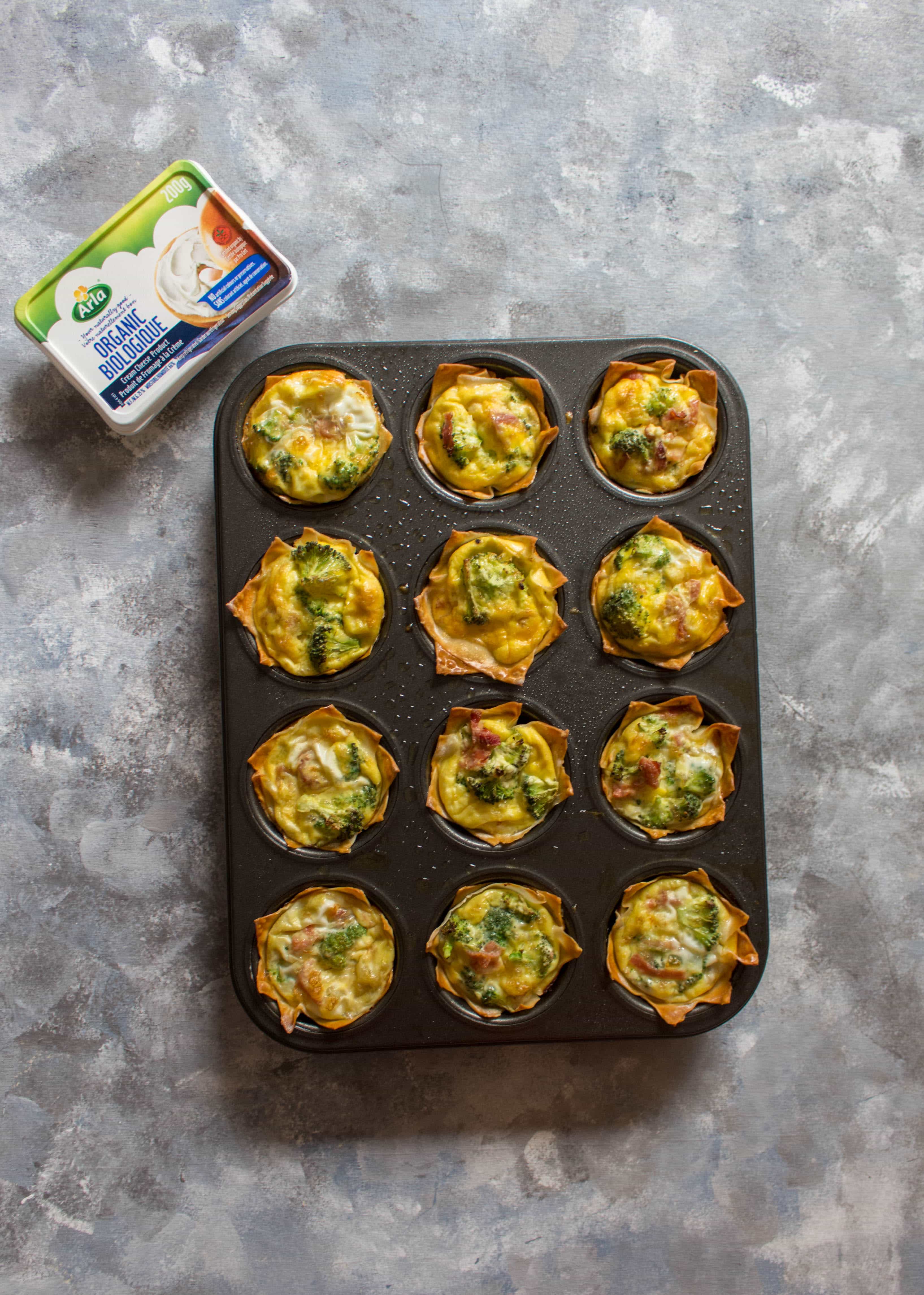 Need a breakfast meal prep idea? Why not try this delicious and fun breakfast wonton egg cups?