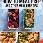 Let's break down meal prepping today with a meal prep 101 Q&A: what is meal prepping, why you should meal prep, and more!