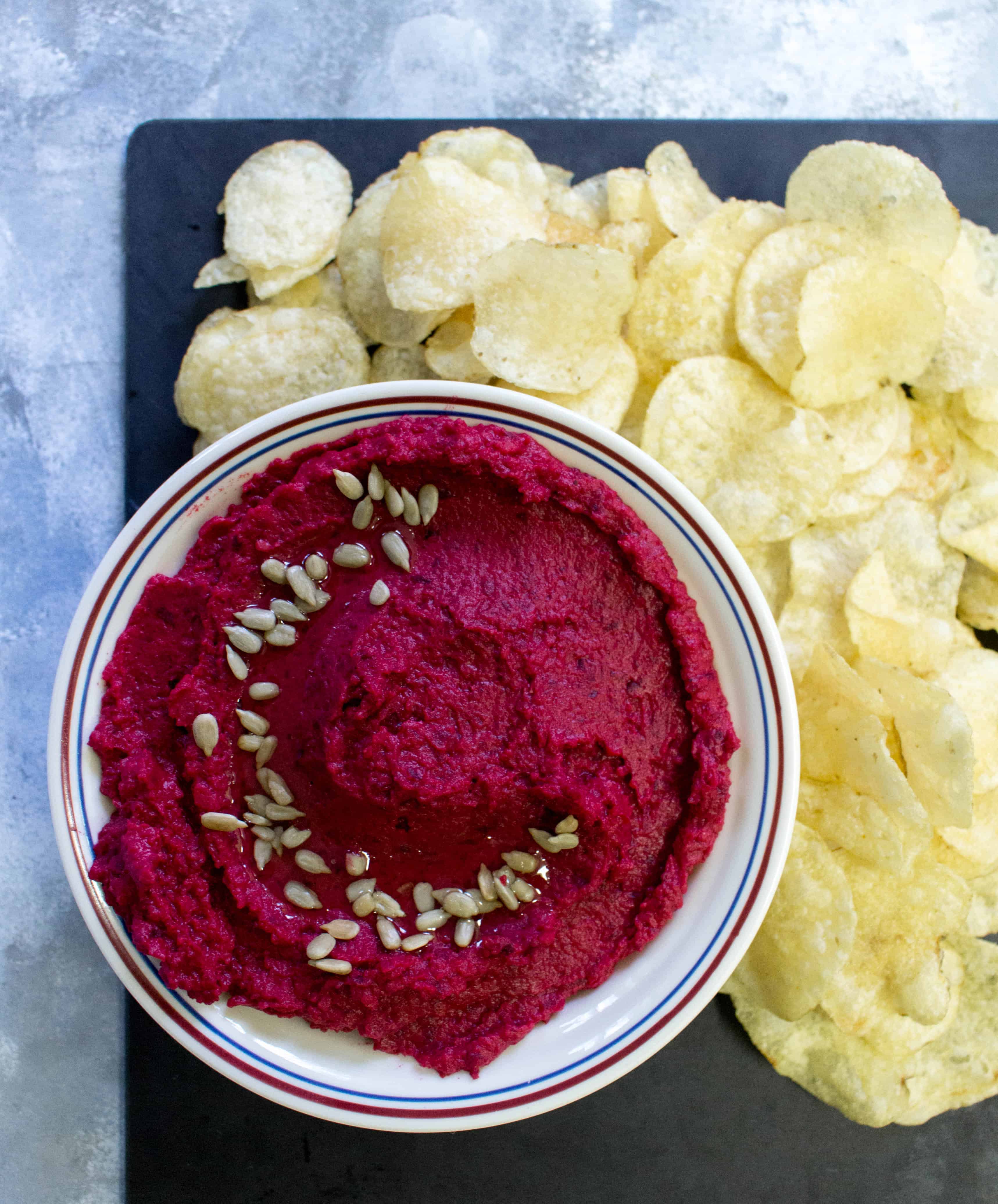 Delicious and easy to make, this tahini free beet hummus will be the star of the show!