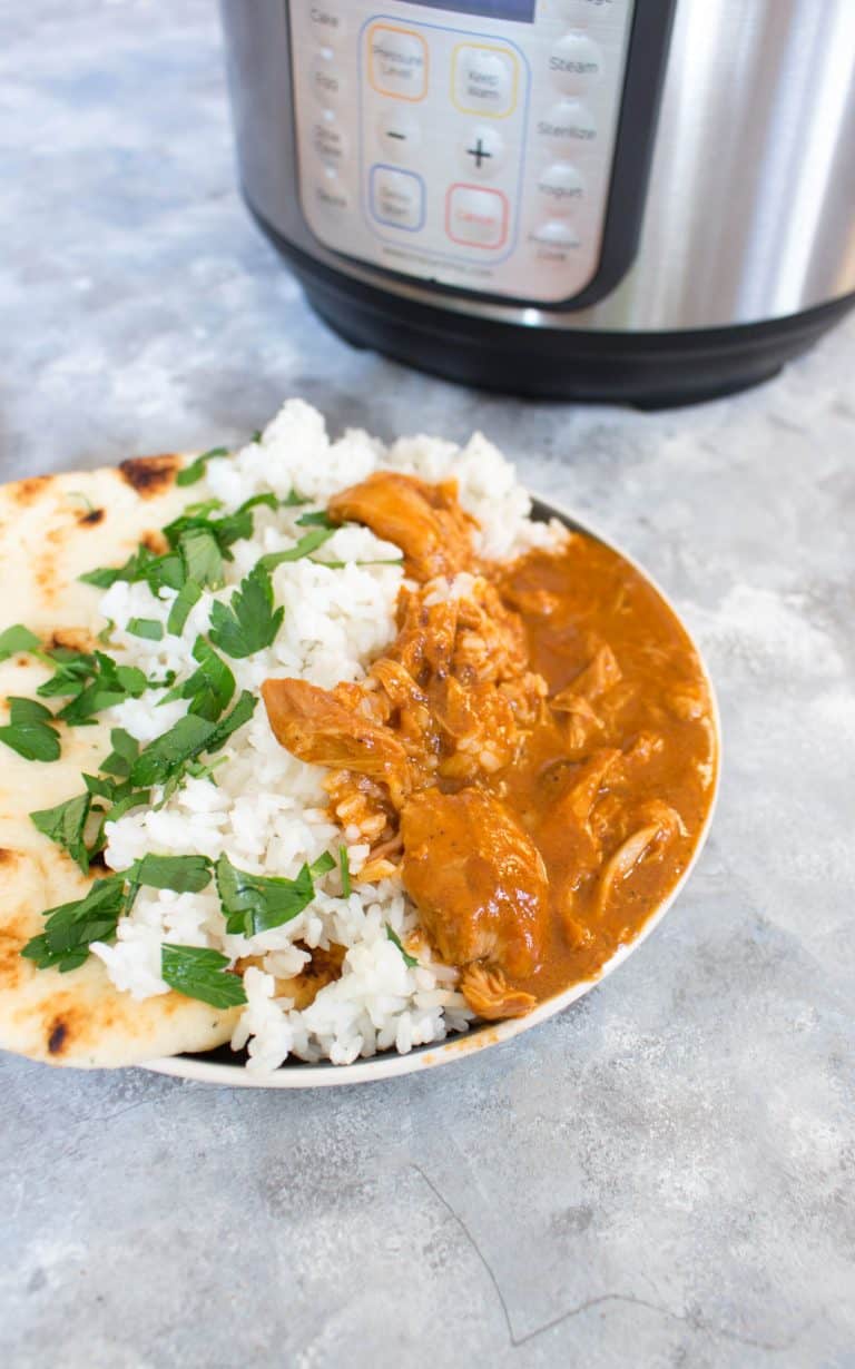 Healthy Instant Pot Butter Chicken - Carmy - Run Eat Travel