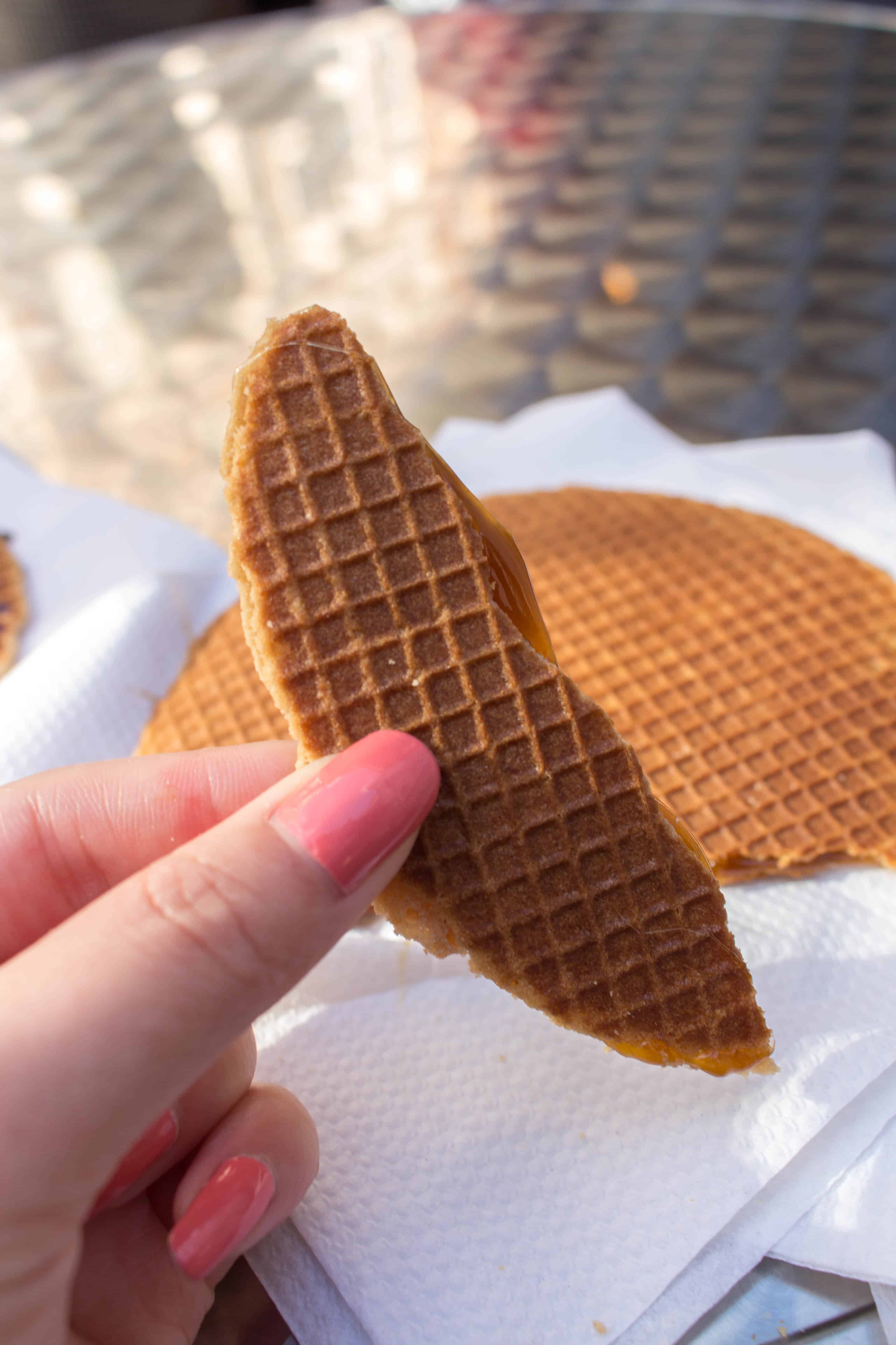 stroopwafel at albert cuyp