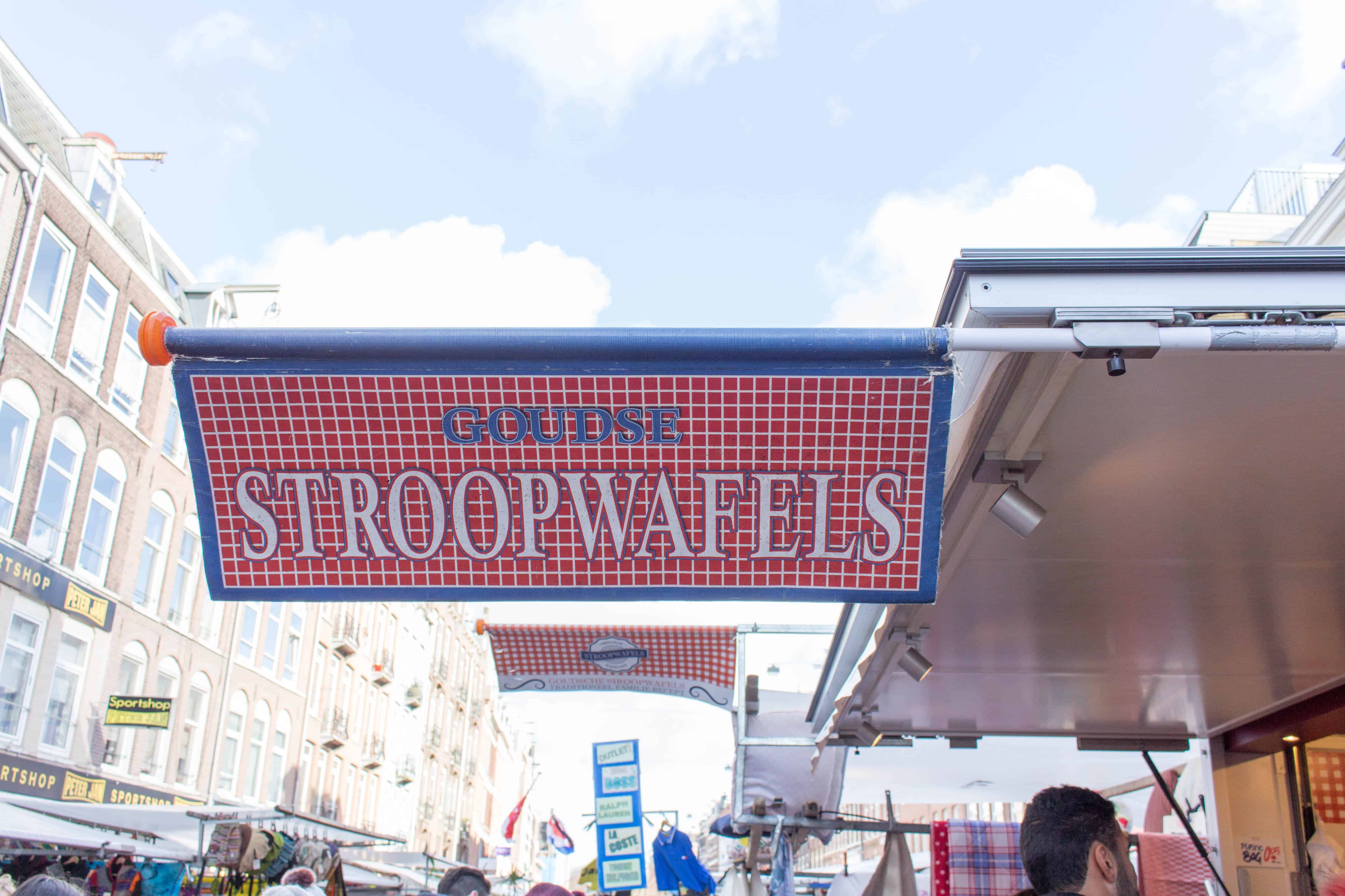 stroopwafels in amsterdam in albert cuyp market