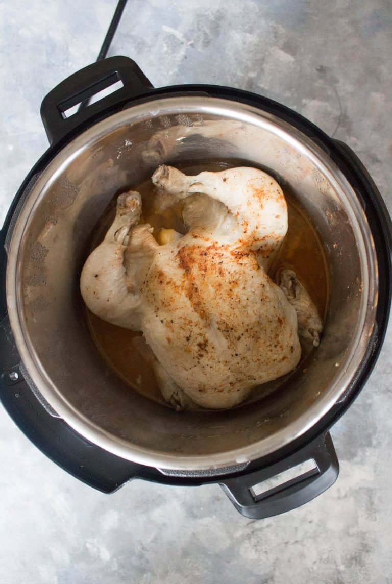 How To Cook a Whole Chicken in an Instant Pot Carmy Easy Healthy