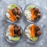 This Bun Cha Inspired Meatball Meal Prep can be made three ways: Instant Pot, Oven, and Stovetop! A classical Vietnamese recipe made easy!