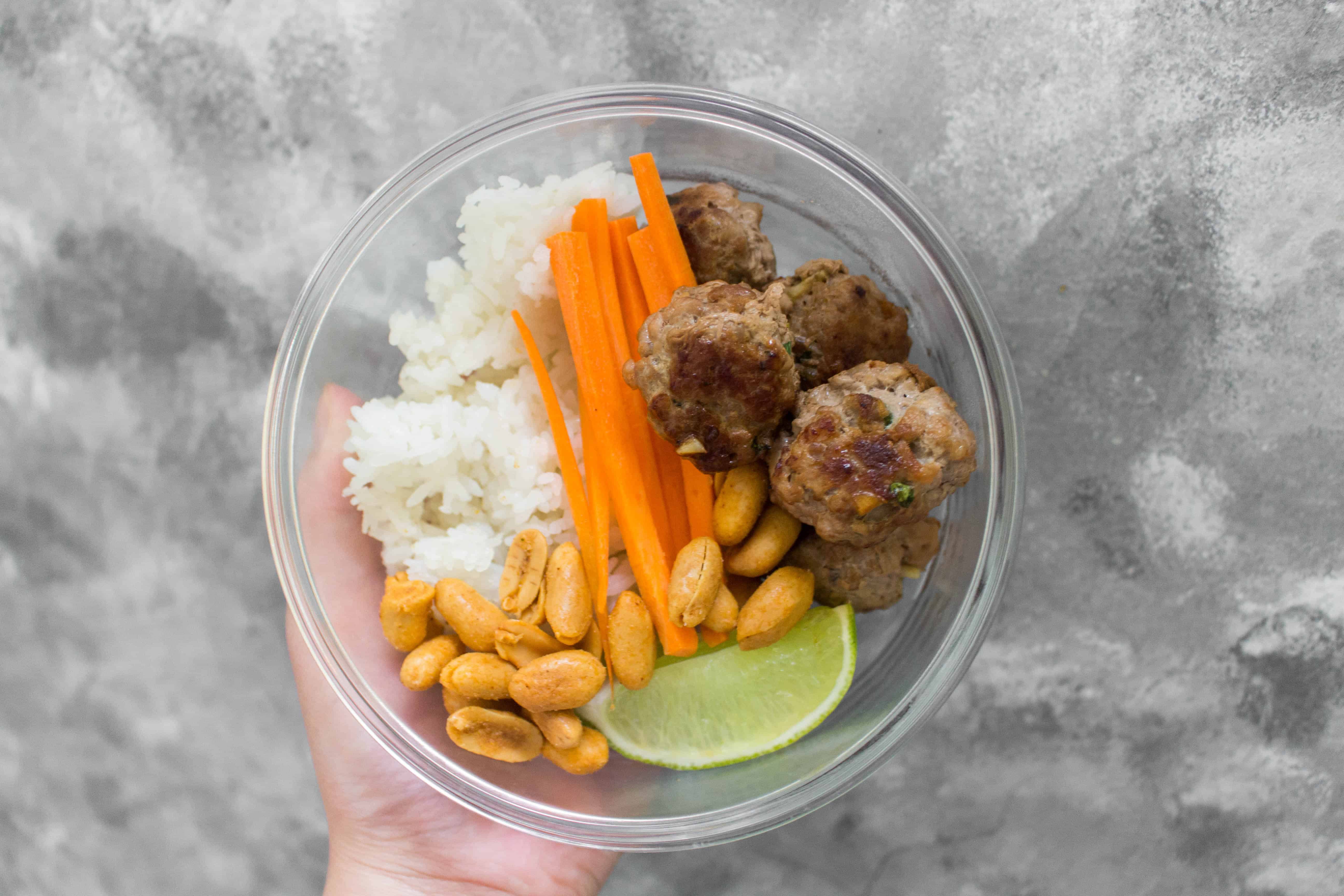This Bun Cha Inspired Meatball Meal Prep can be made three ways: Instant Pot, Oven, and Stovetop! A classical Vietnamese recipe made easy!