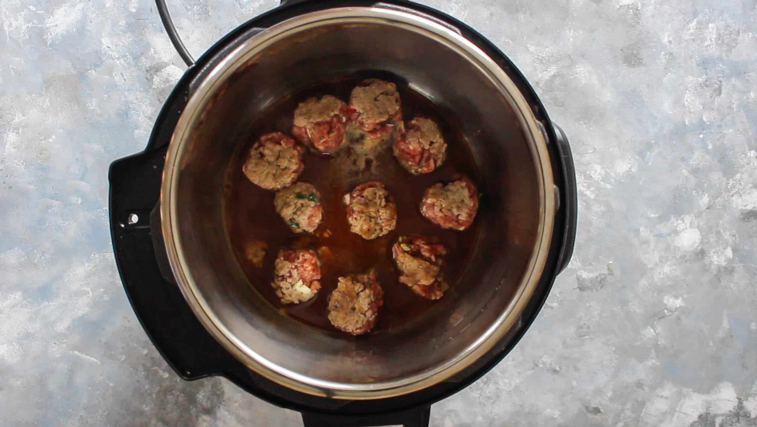 Instant Pot Instructions | This Bun Cha Inspired Meatball Meal Prep can be made three ways: Instant Pot, Oven, and Stovetop! A classical Vietnamese recipe made easy!