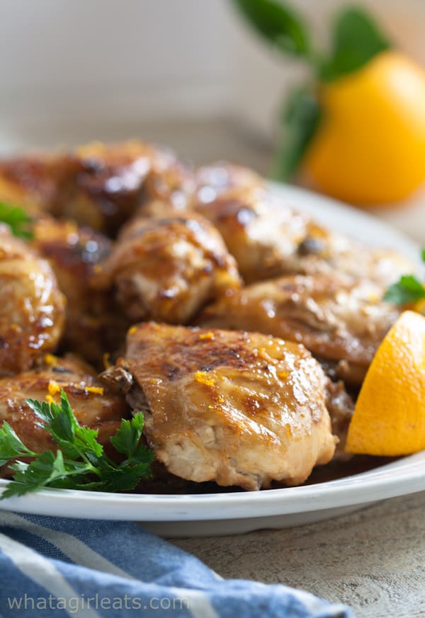 Slow-Cooker Chicken with Orange Sauce and Grand Marnier