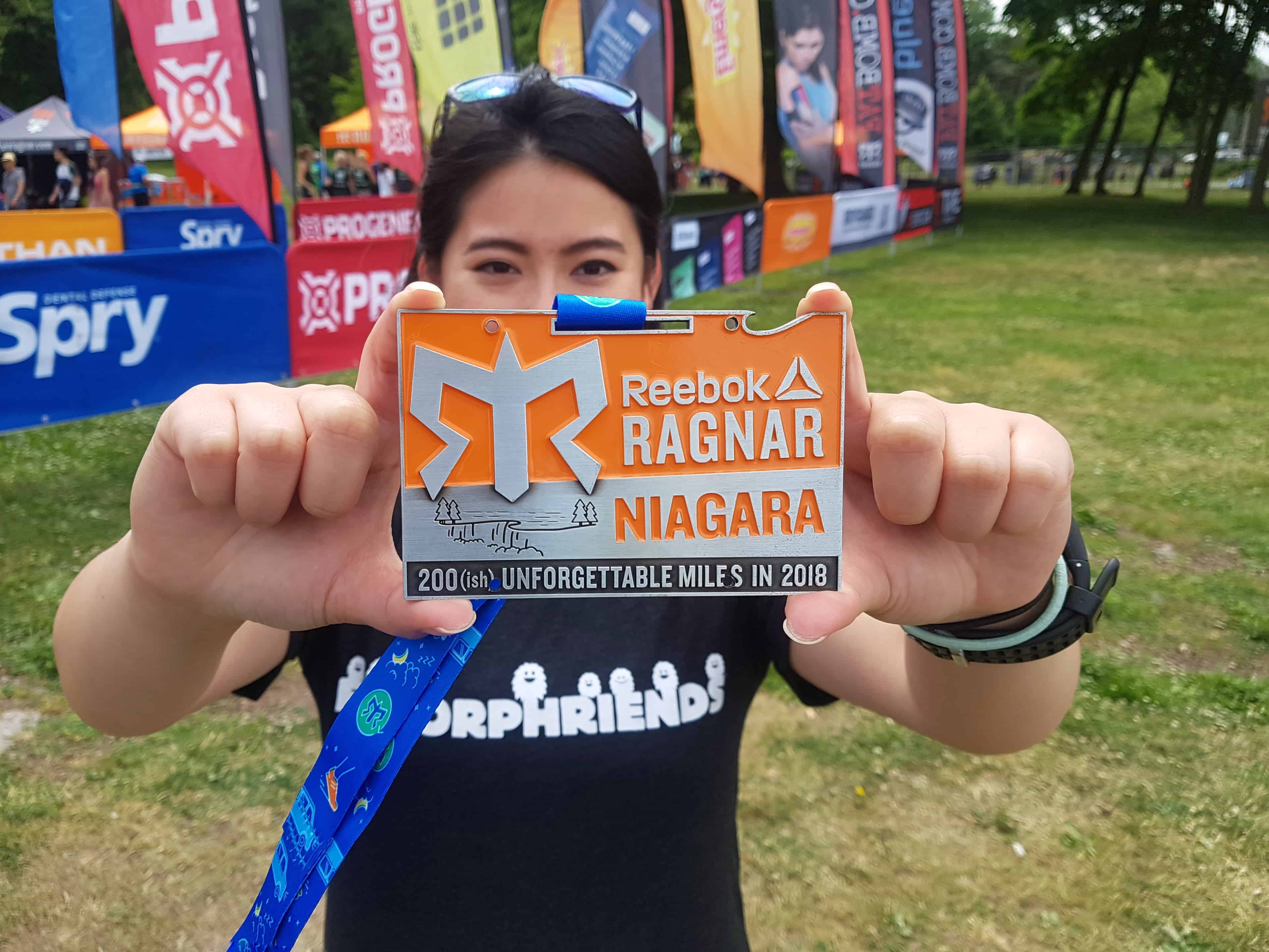 Ragnar Niagara Relay 2018 medal