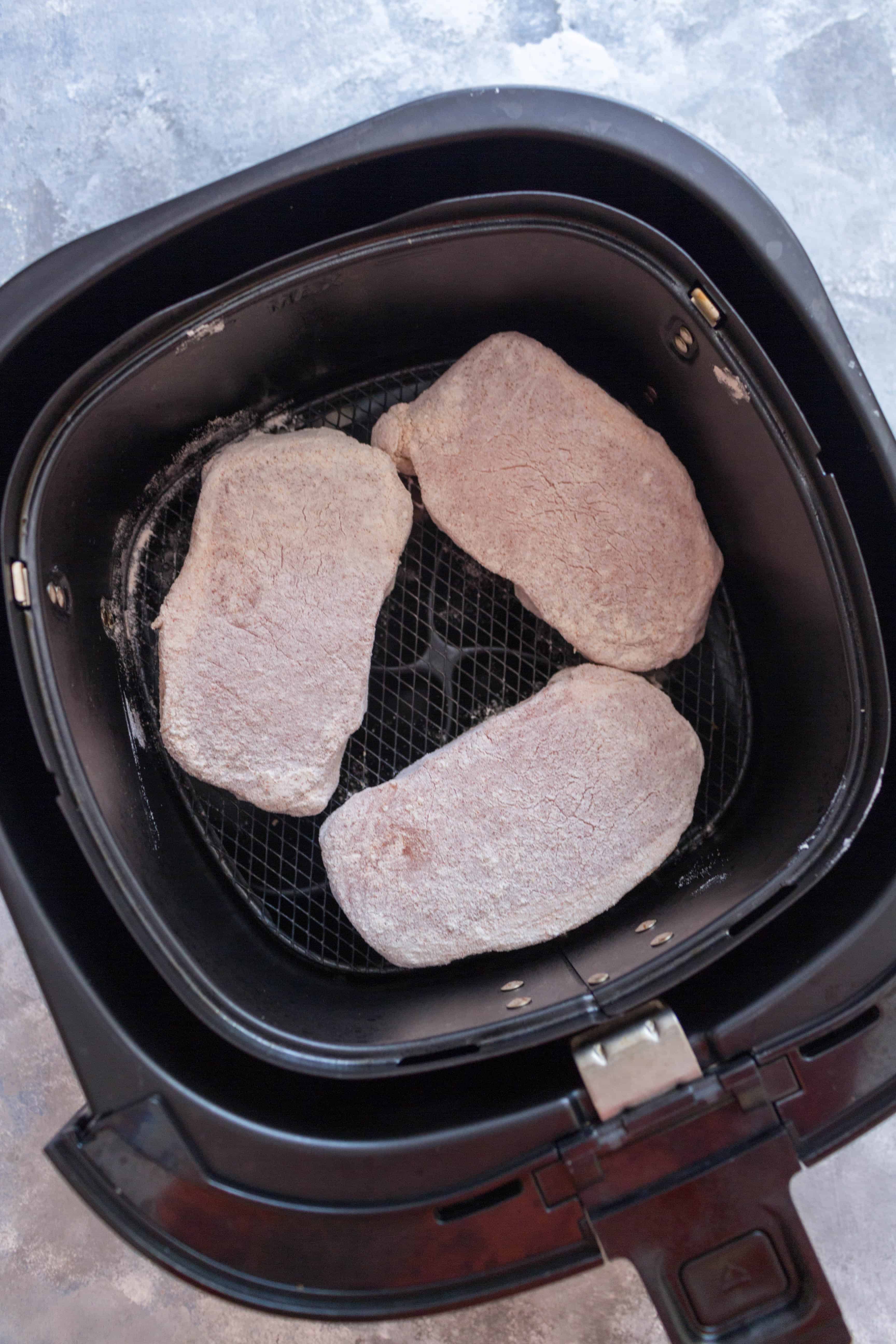 pork chop boneless in air fryer