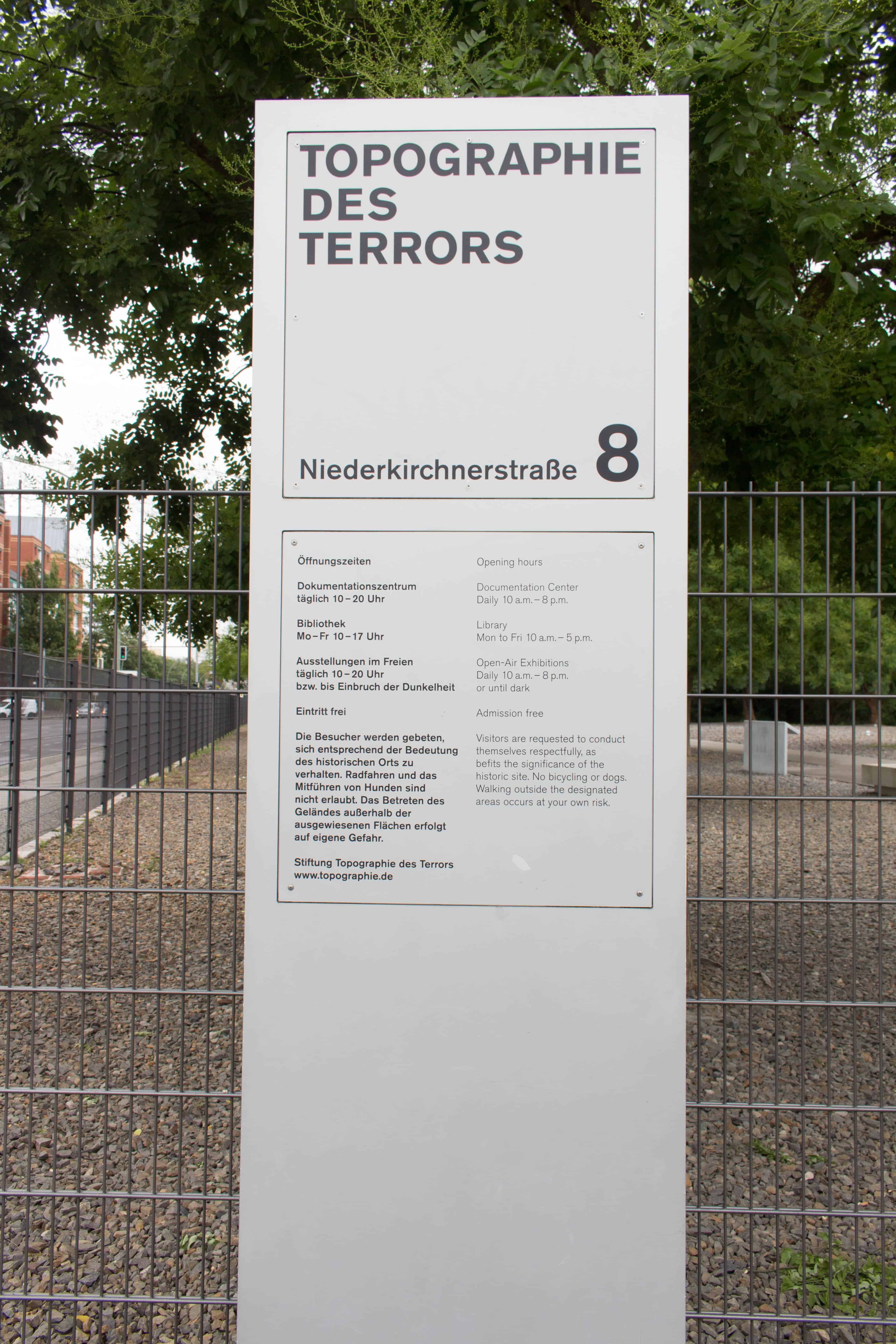 Topography of Terror berlin