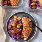 Looking for something a little different from your usual meat and potatoes meal prep? This Doenjang Chicken with Braised Potatoes makes for the perfect week's meal prep or as a Korean take-out alternative for dinner!