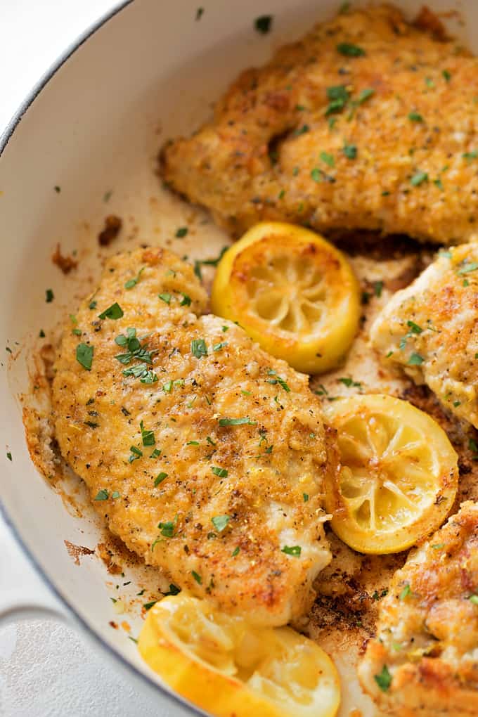 Juicy on the inside and full of amazing flavor! This crispy lemon pepper chicken is sure to become a family favorite in no time!