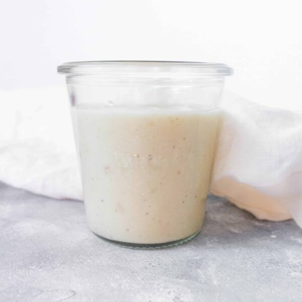 Homemade Creamy Roasted Garlic Dressing Carmy Easy Healthyish Recipes