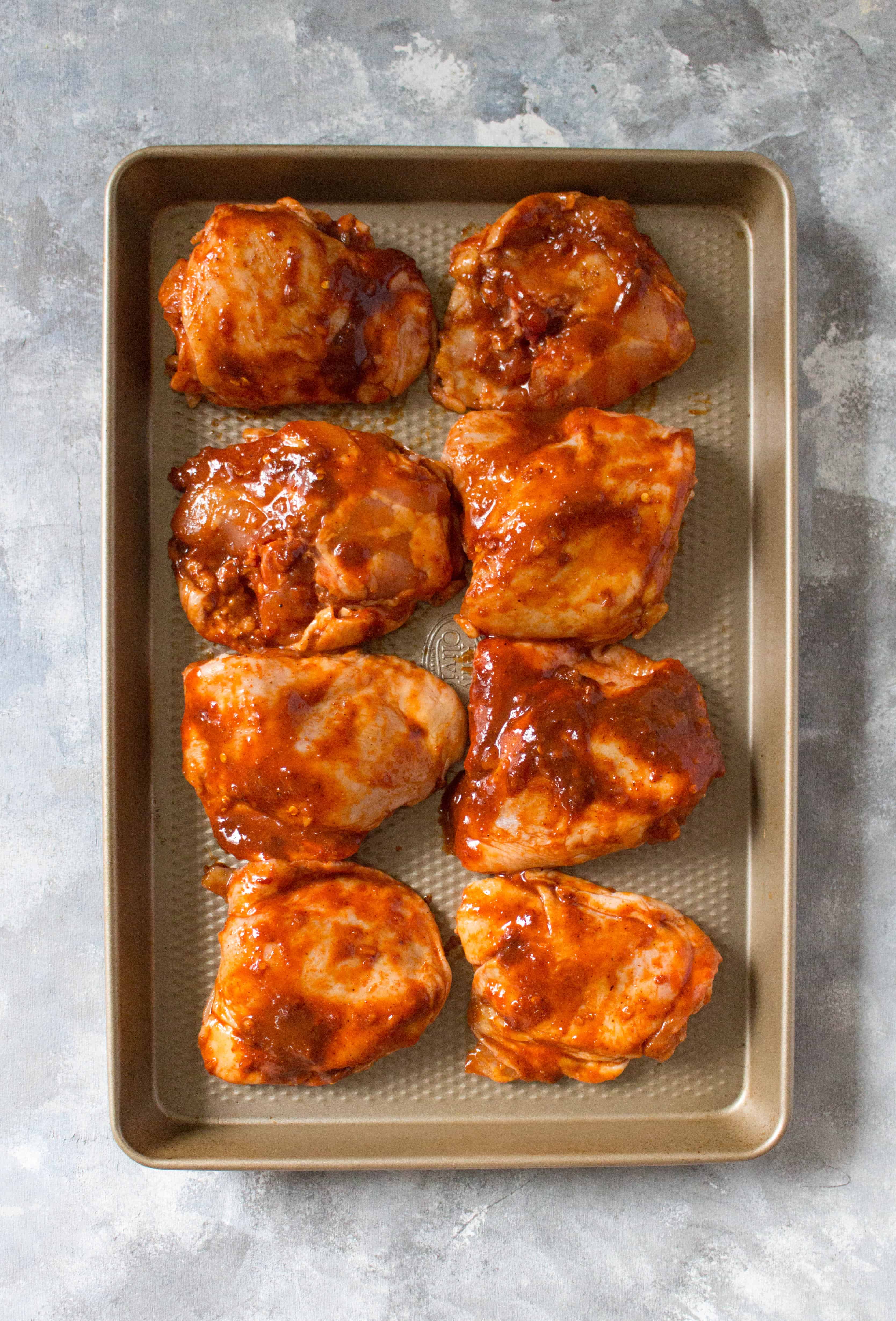 Looking for a lunch with a bit of a kick? This Spicy Korean Chicken Meal Prep is prefect for you! The chicken is oven baked so they're wonderfully juicy and tender on the inside while still being crispy on the outside!