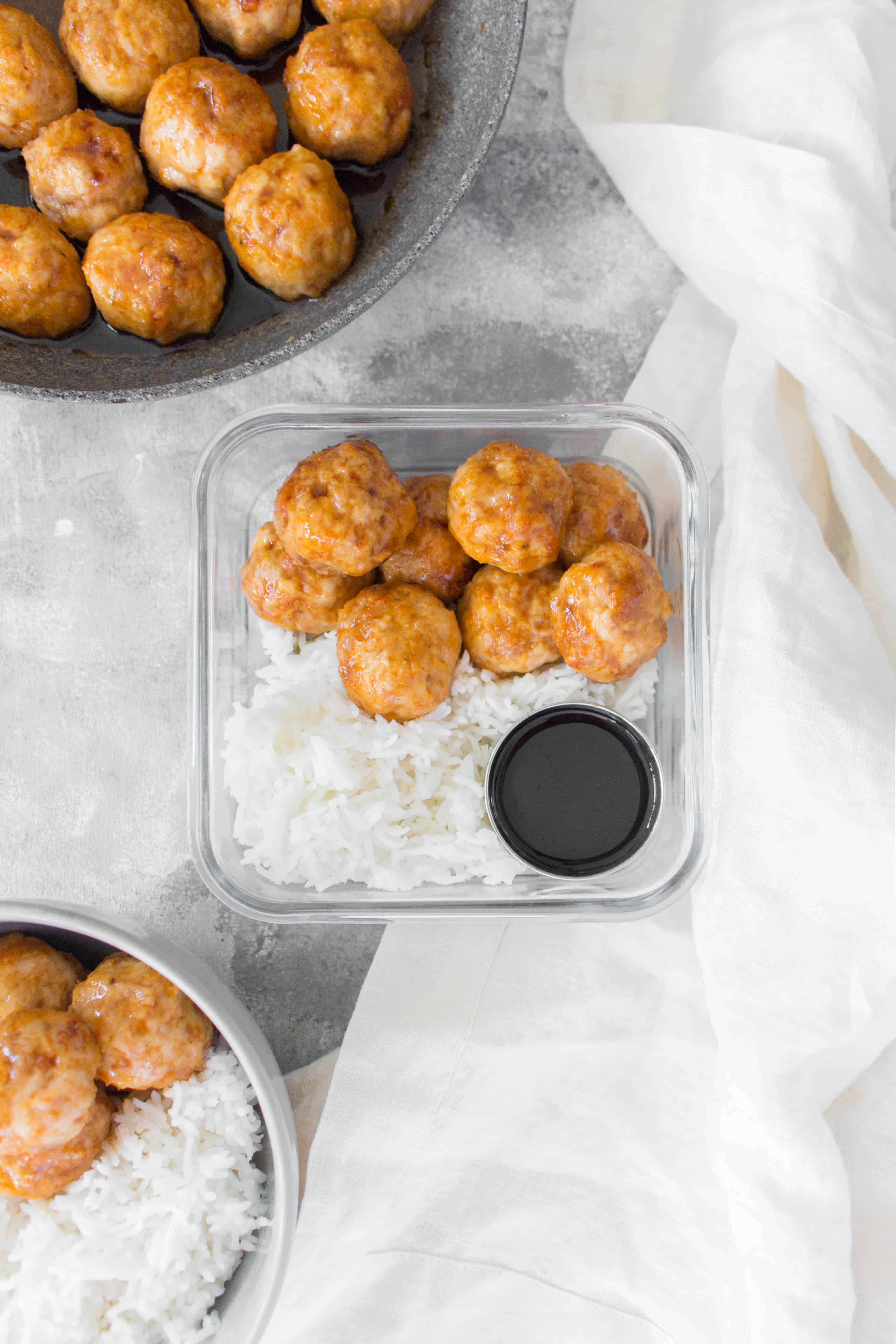 These Yakitori Meatballs are layered with sweet and savoury flavours. Make these for your meal prep this week or as a delicious weeknight dinner.