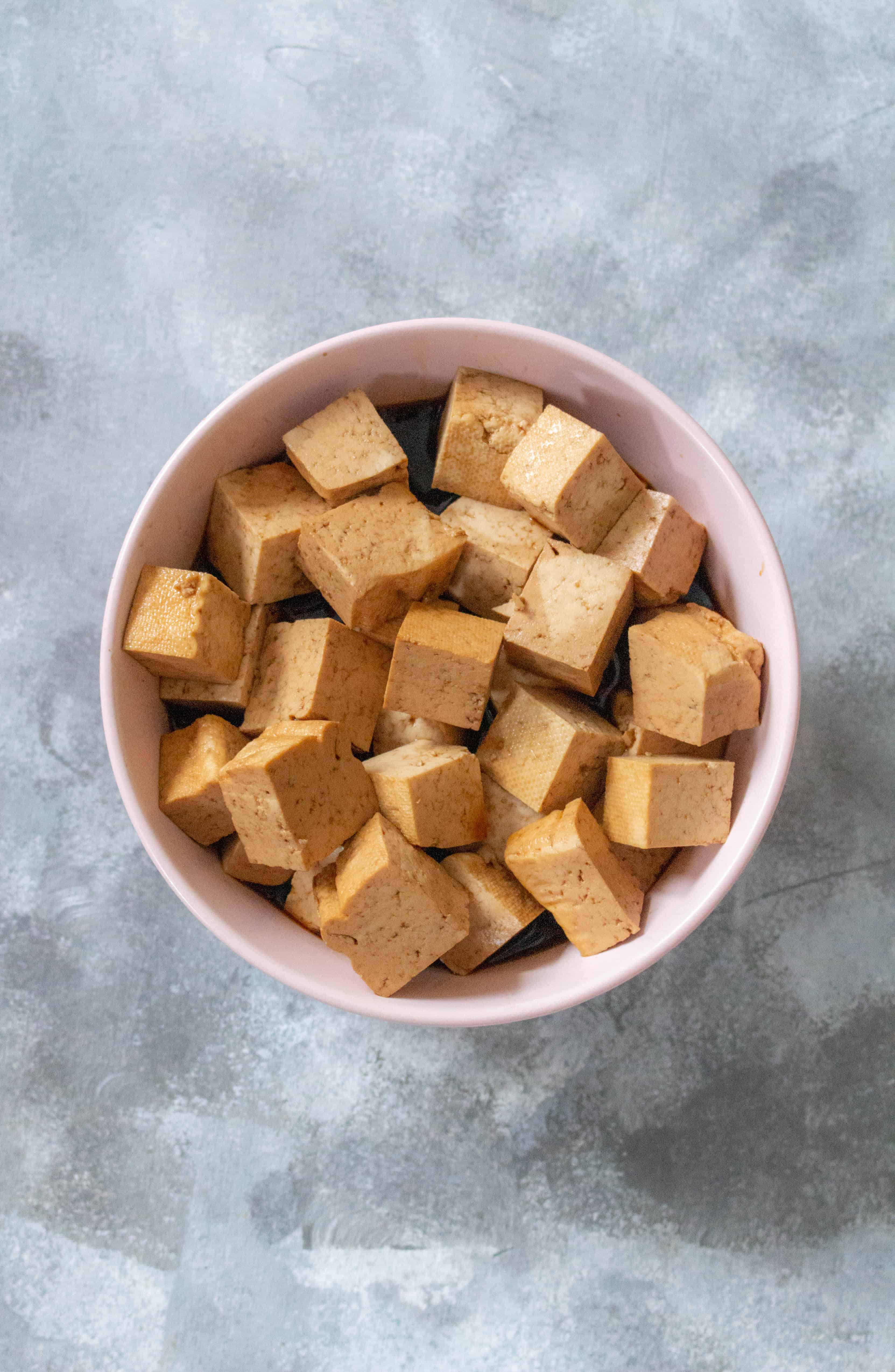 crispy tofu at home with an air fryer