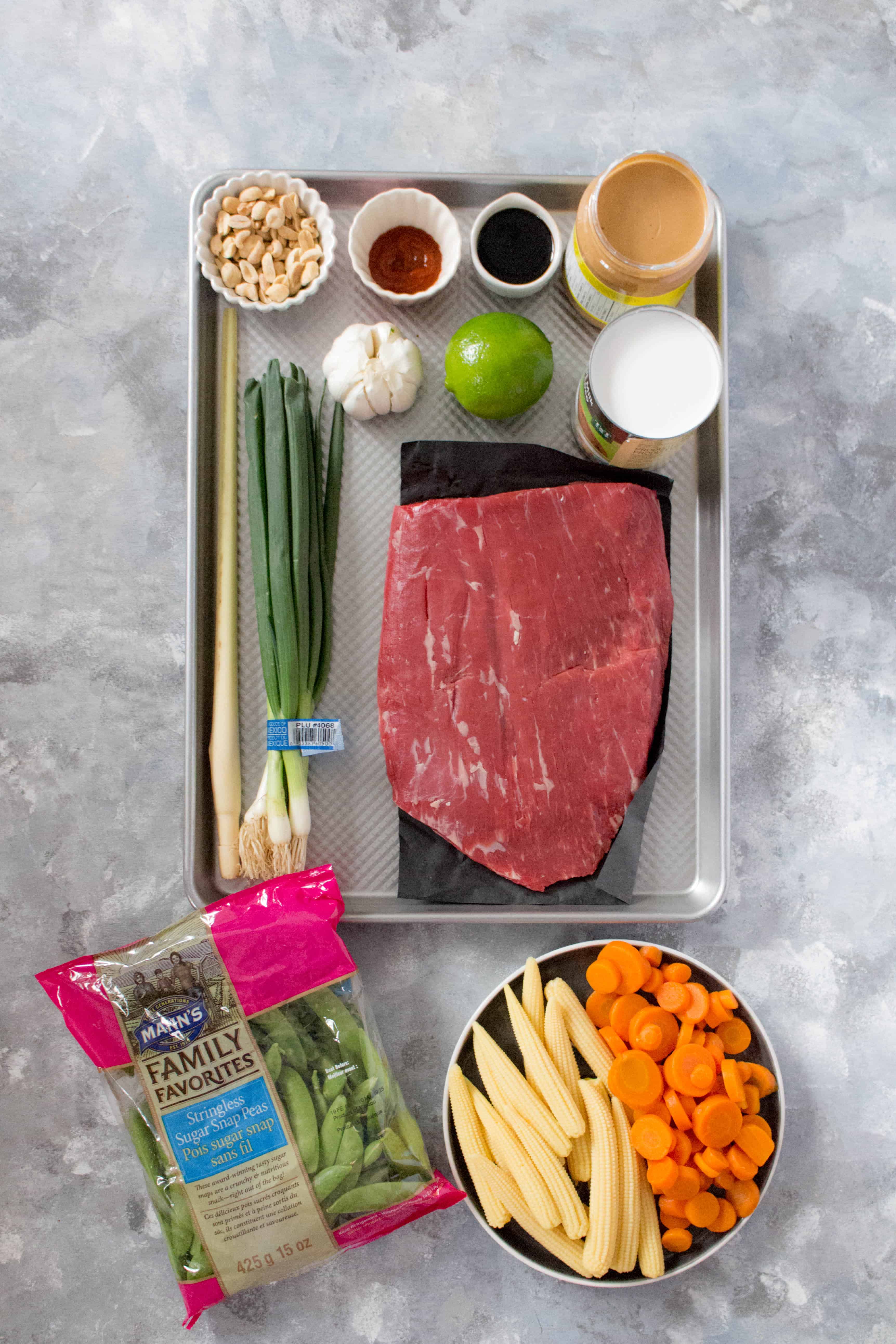 Affordable Ingredients for an easy homemade Beef Satay