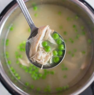 This Instant Pot Lemon Chicken and Rice Soup is a delicious and versatile recipe that is perfect for the cold weather! Slow Cooker instructions included for though without an Instant Pot!