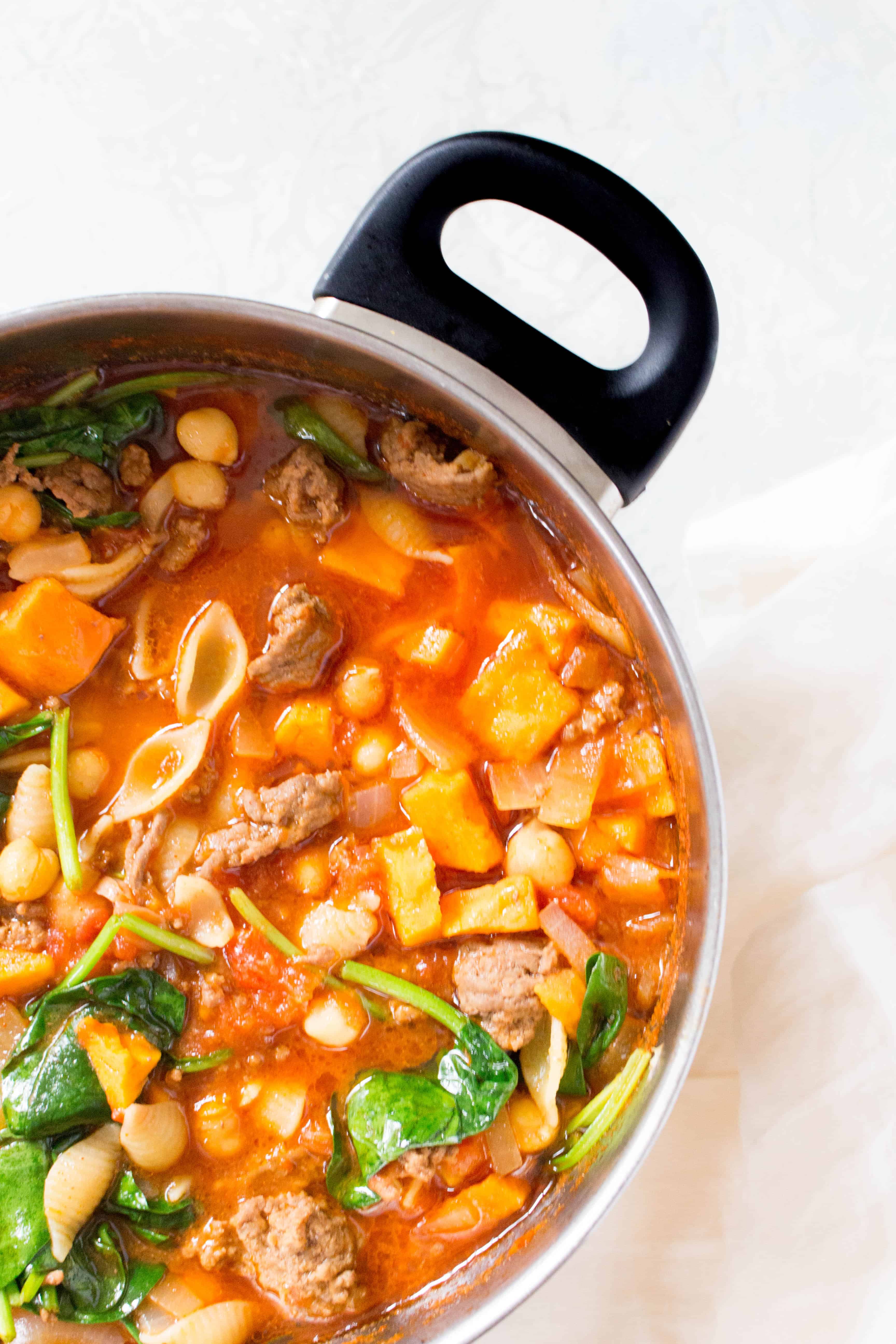 healthy hamburger soup