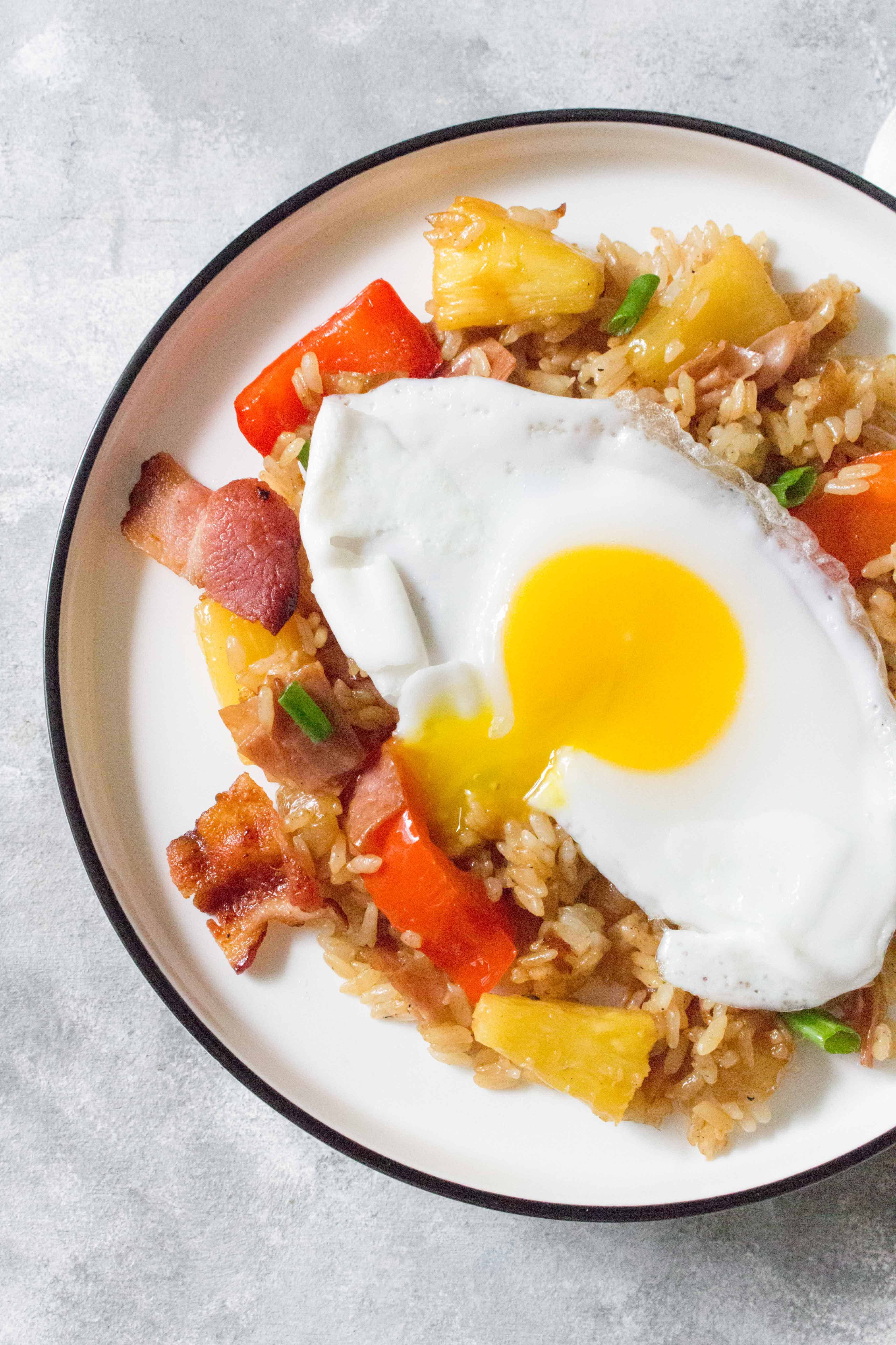 Hawaiian Breakfast Fried Rice - Carmy - Easy Healthy-ish Recipes