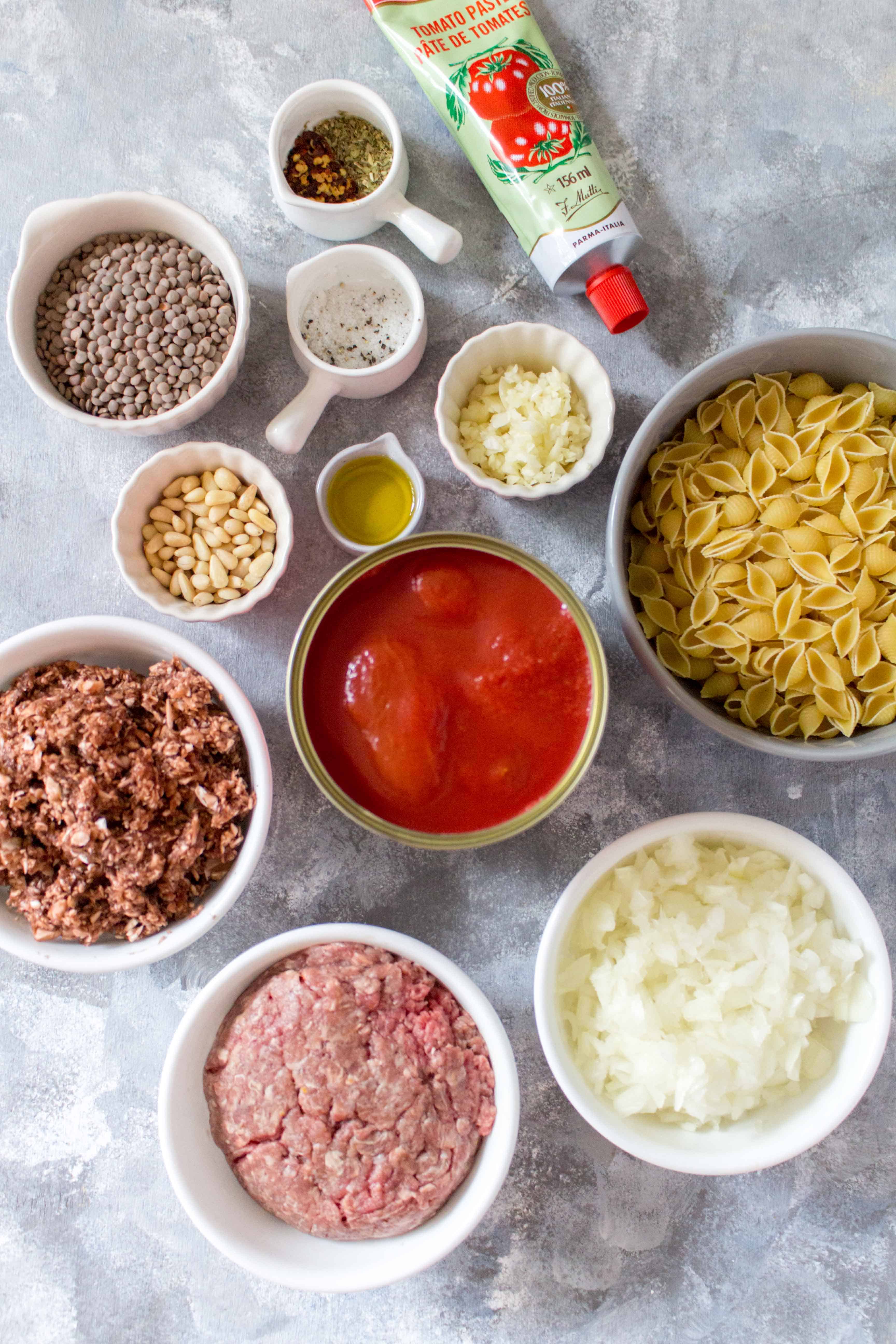 What You'll Need To Make This Healthy Bolognese Meal Prep