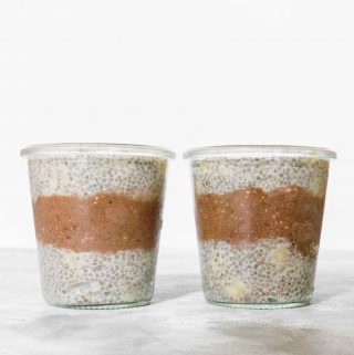 You are going to want jar after jar of this delicious but healthy Chocolate Banana Chia Pudding after your first bite! Perfect for breakfast or as a snack.