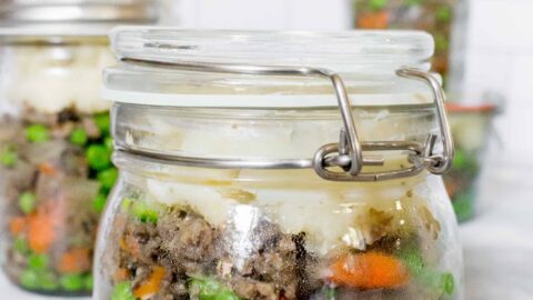 Mason Jar Shepherd's Pie Meal Prep - Carmy - Easy Healthy-ish Recipes