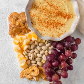 This no-soak Instant Pot Hummus with no tahini is so creamy and silky that you're never going to want to make hummus any other way!