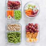 Looking for some Easy Healthy Meal Prep Snack Ideas? Here are 4 meal prep snack recipes for work, school, or home! Healthy snacks for both adults and kids.