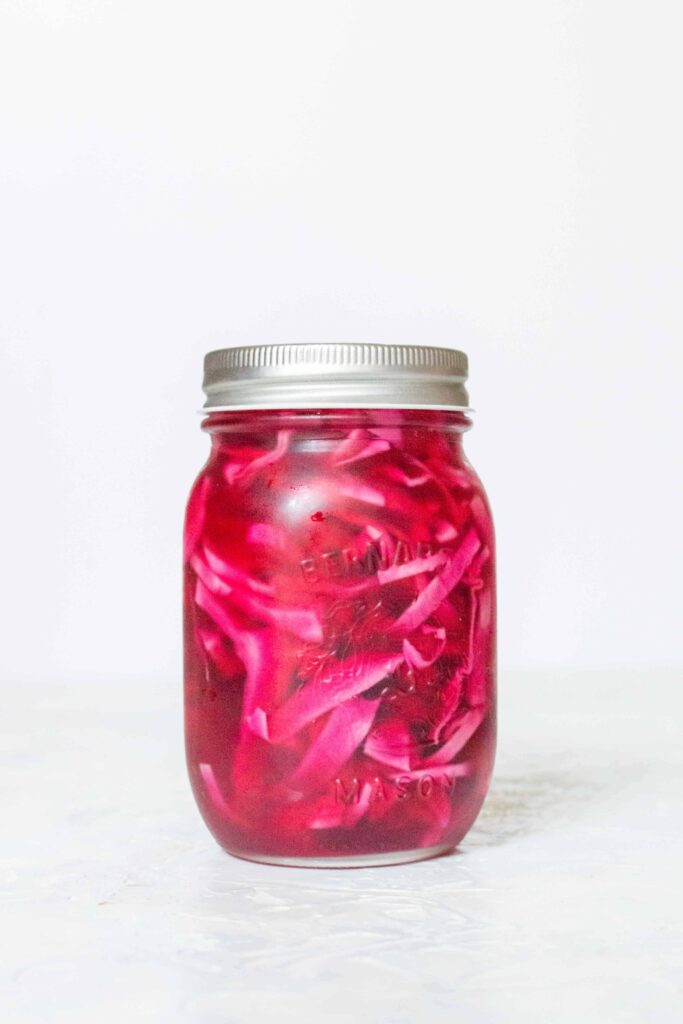 Quick Pickled Cabbage Carmy Run Eat Travel