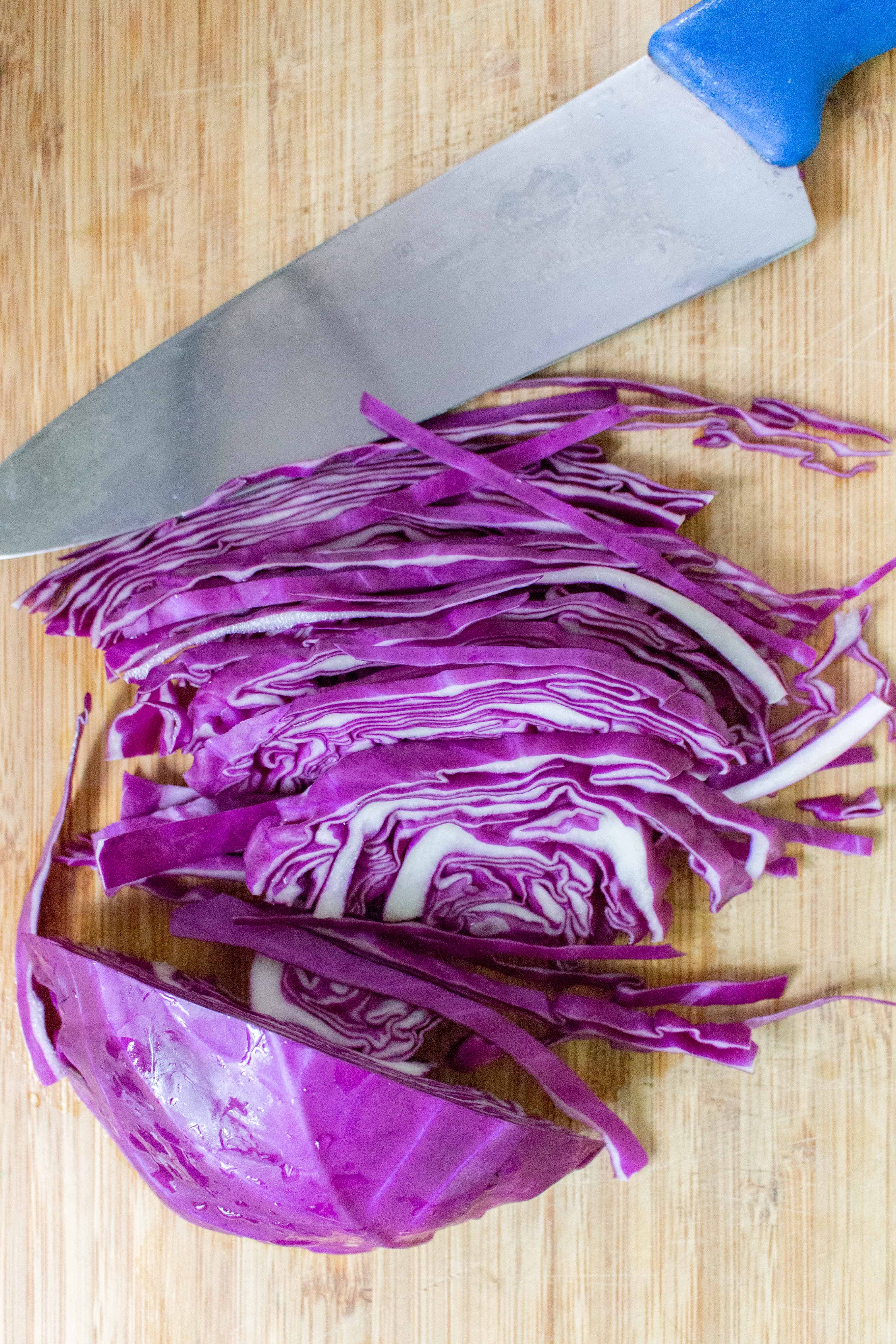 Need some pickled cabbage quickly? Here's an easy Quick Pickled Cabbage recipe!