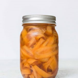Need some pickled carrots quickly? Here's an easy Quick Pickled Carrot recipe!