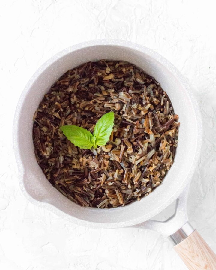 Full of fibre and protein, you're going to want to add wild rice to your meals! Here's how to cook wild rice perfectly on the stovetop!