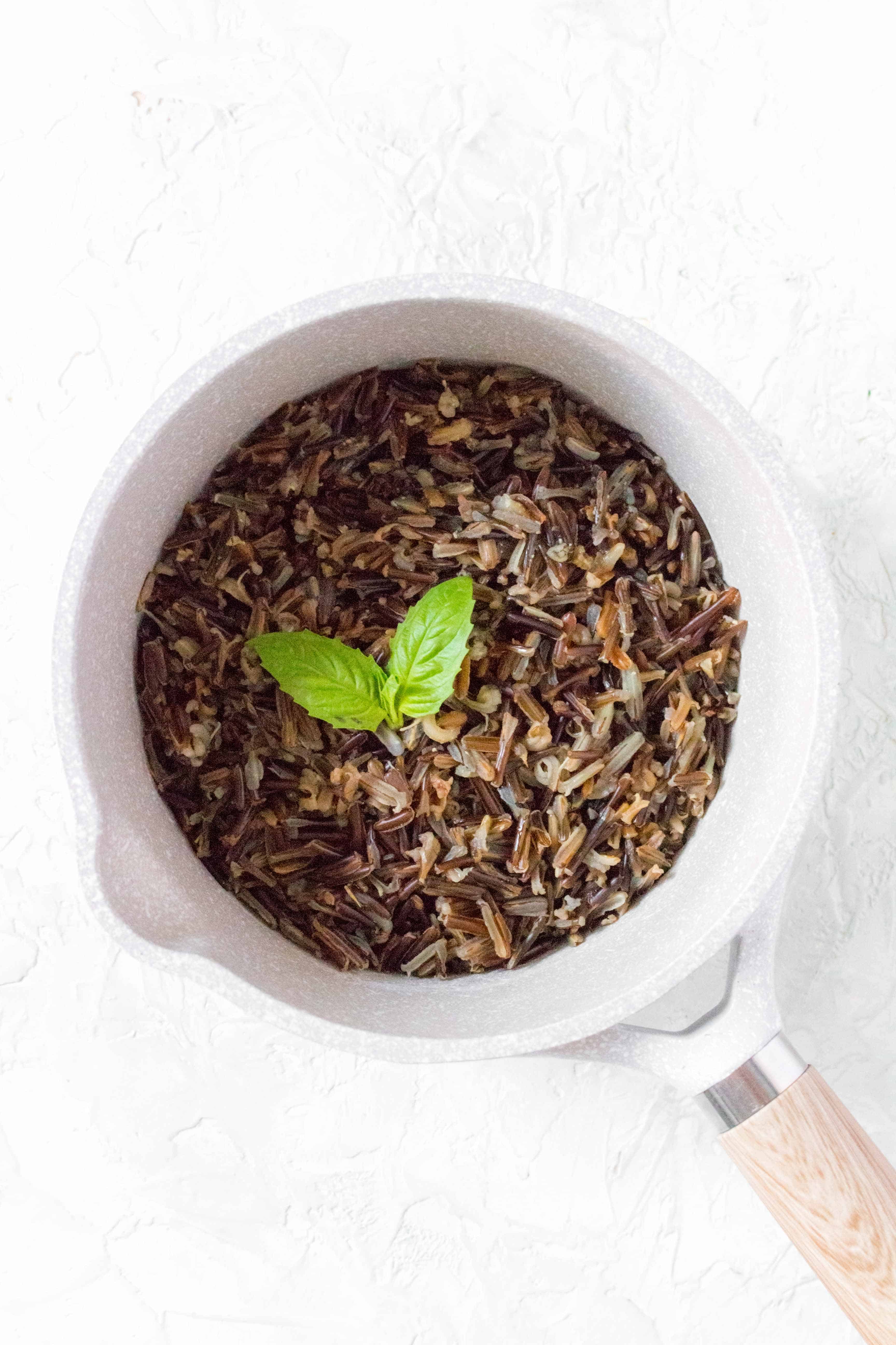 Full of fibre and protein, you're going to want to add wild rice to your meals! Here's how to cook wild rice perfectly on the stovetop!