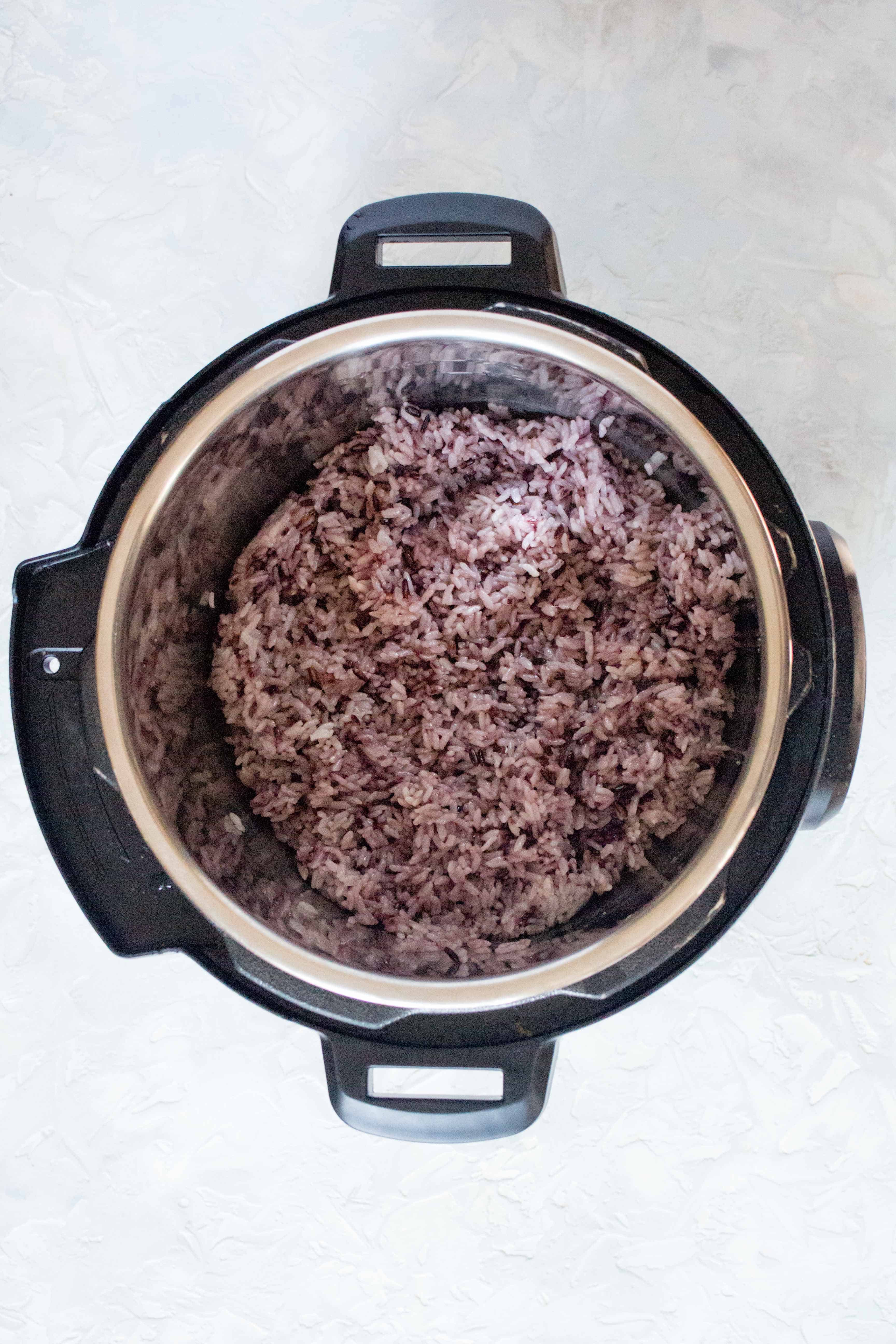 How To Use Your Instant Pot To Make Purple Rice