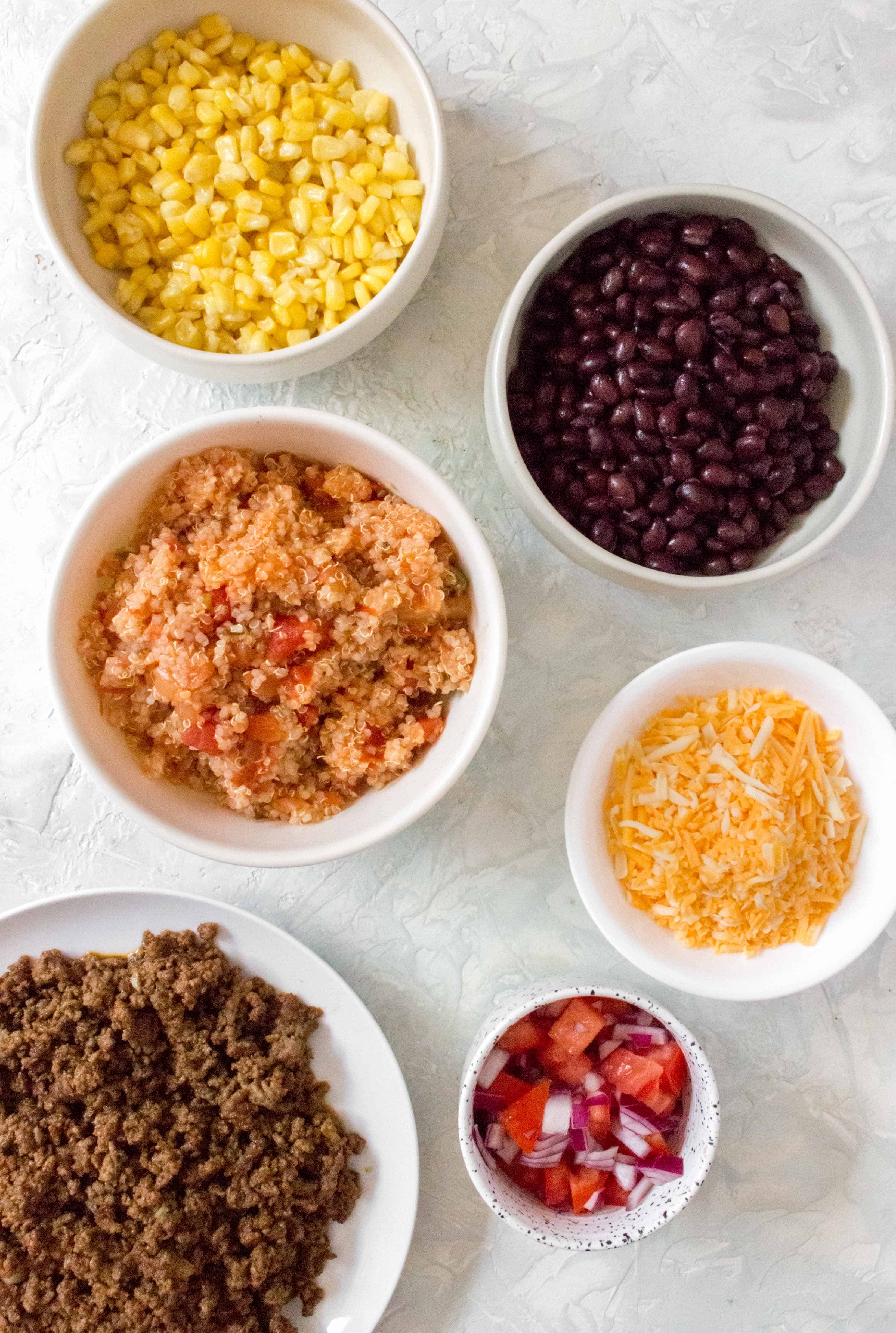 What You'll Need To Make This Taco Meal Prep Bowl