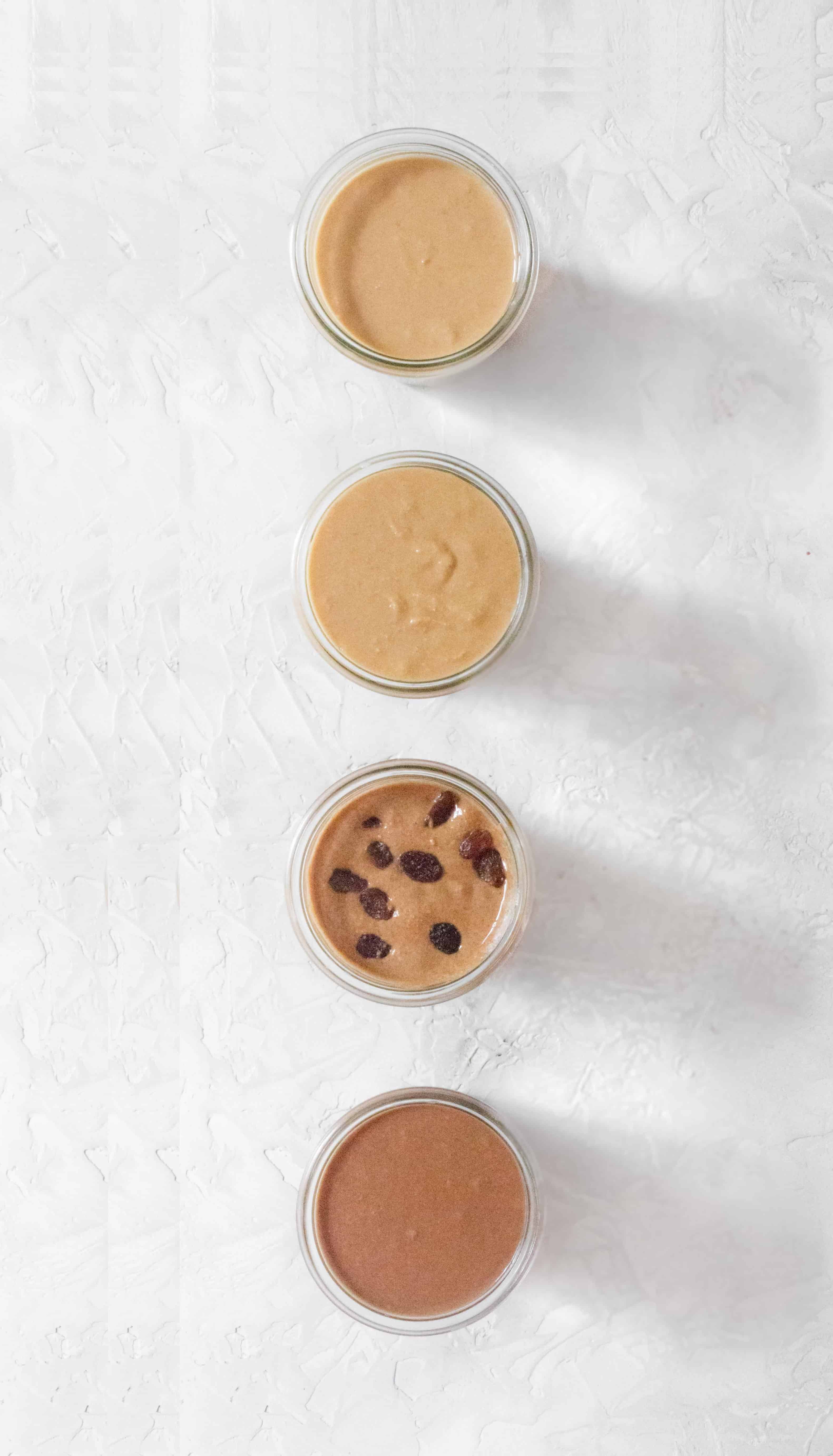 Have you ever made Homemade Peanut Butter? Homemade Peanut Butter is so easy to make at home and is much cheaper and tastier than store bought! Here's how to make your own and 3 easy variations!