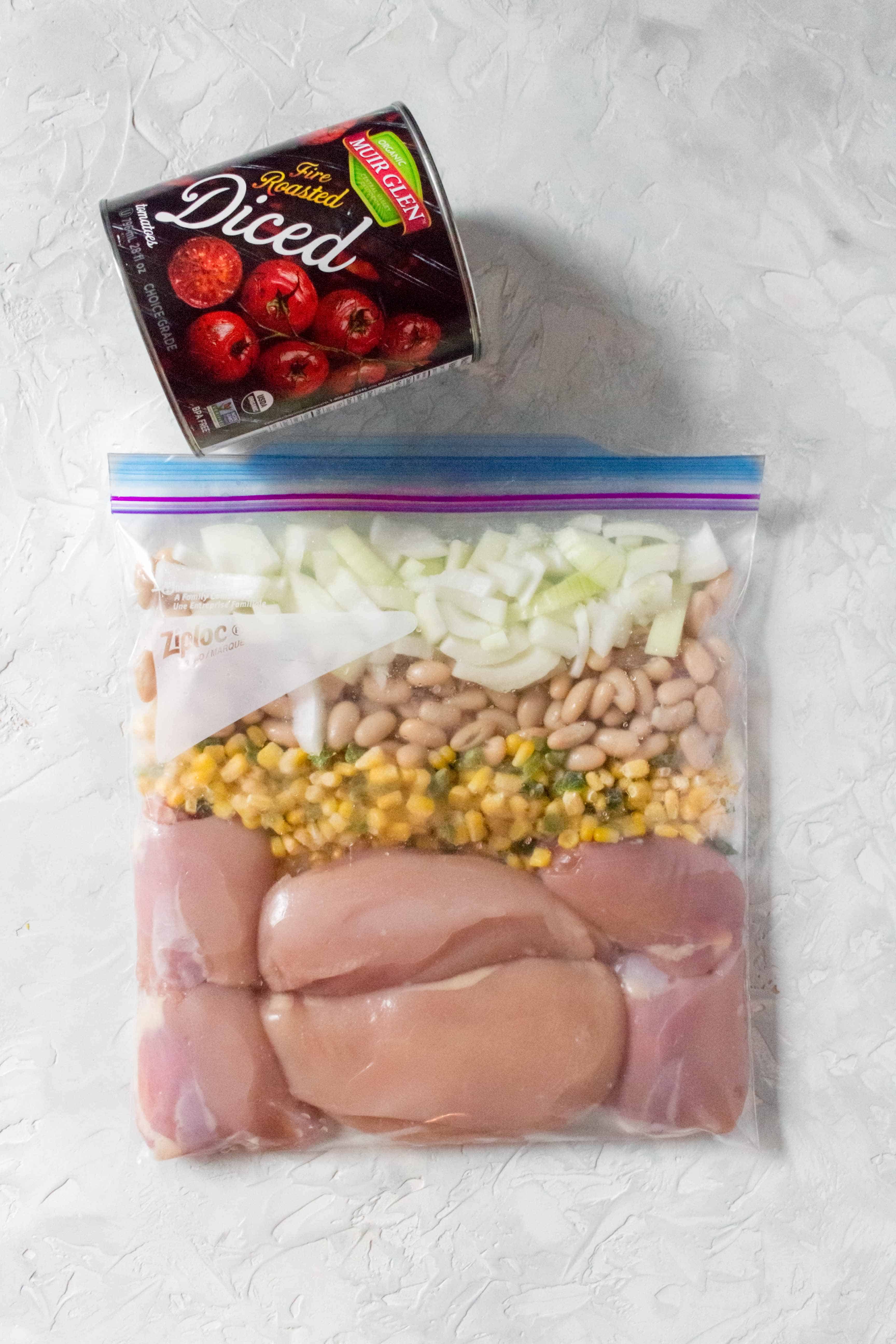 chicken chili freezer pack