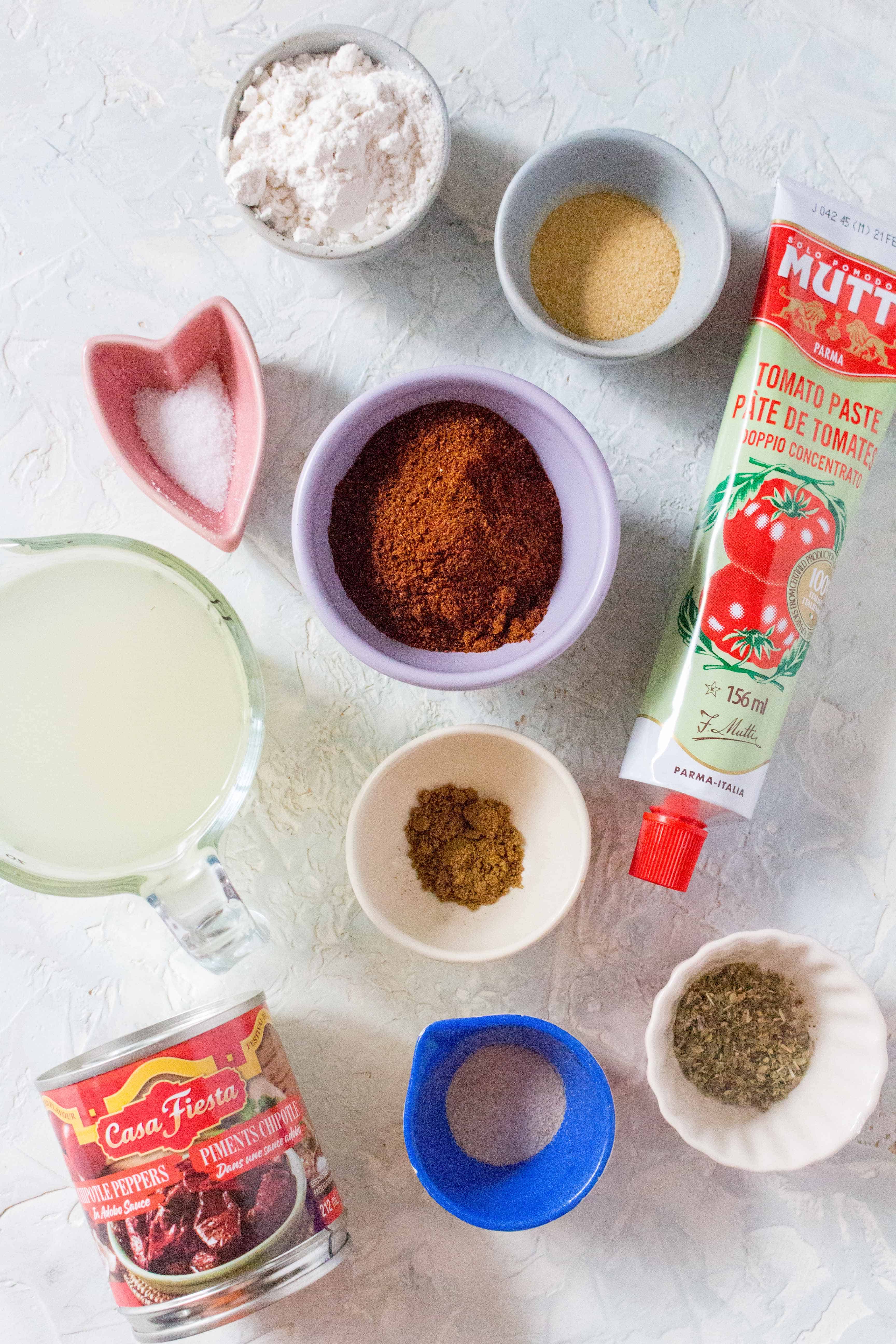 ingredients for enchilada sauce