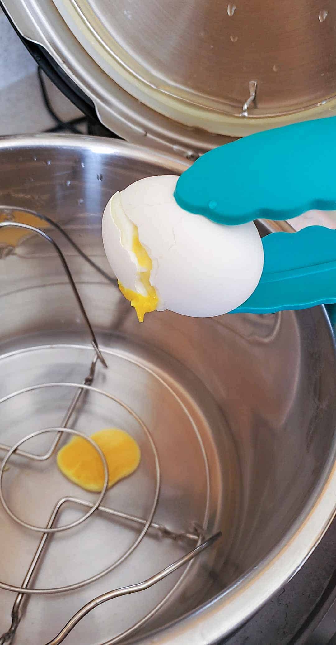 avoid egg accidents in the instant pot