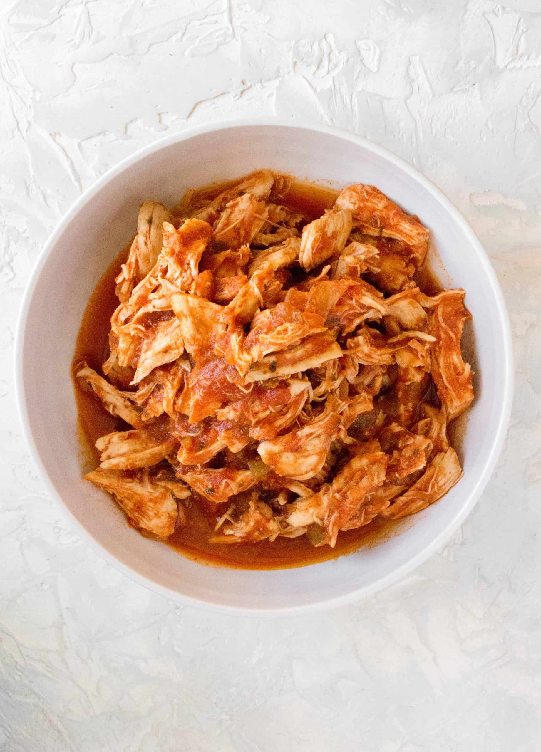 salsa chicken for chicken taquito meal prep