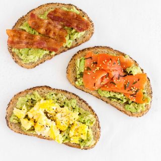 Quick and easy, here are three fun and delicious ways to mix up your avocado toast!