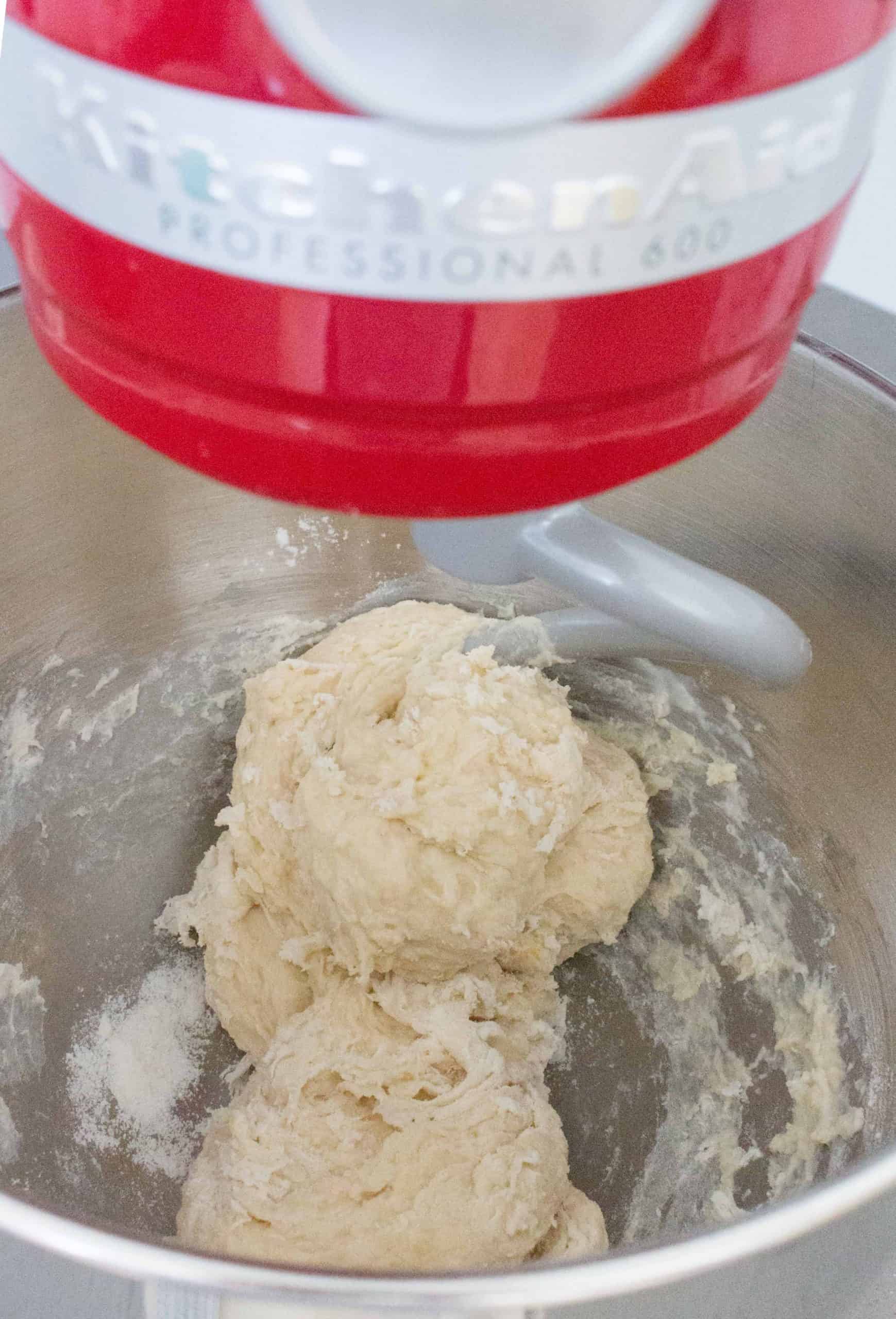 dough for japanese milk bread dinner rolls
