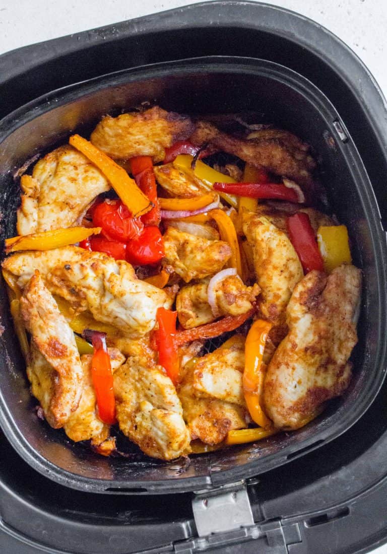 Air Fryer Chicken Fajitas Carmy Easy Healthyish Recipes
