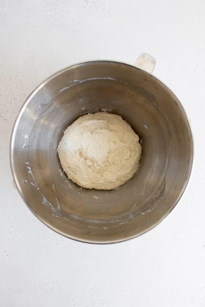 homemade bagel dough