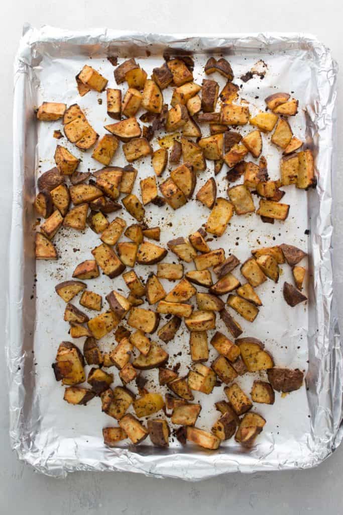 roasted cajun potatoes